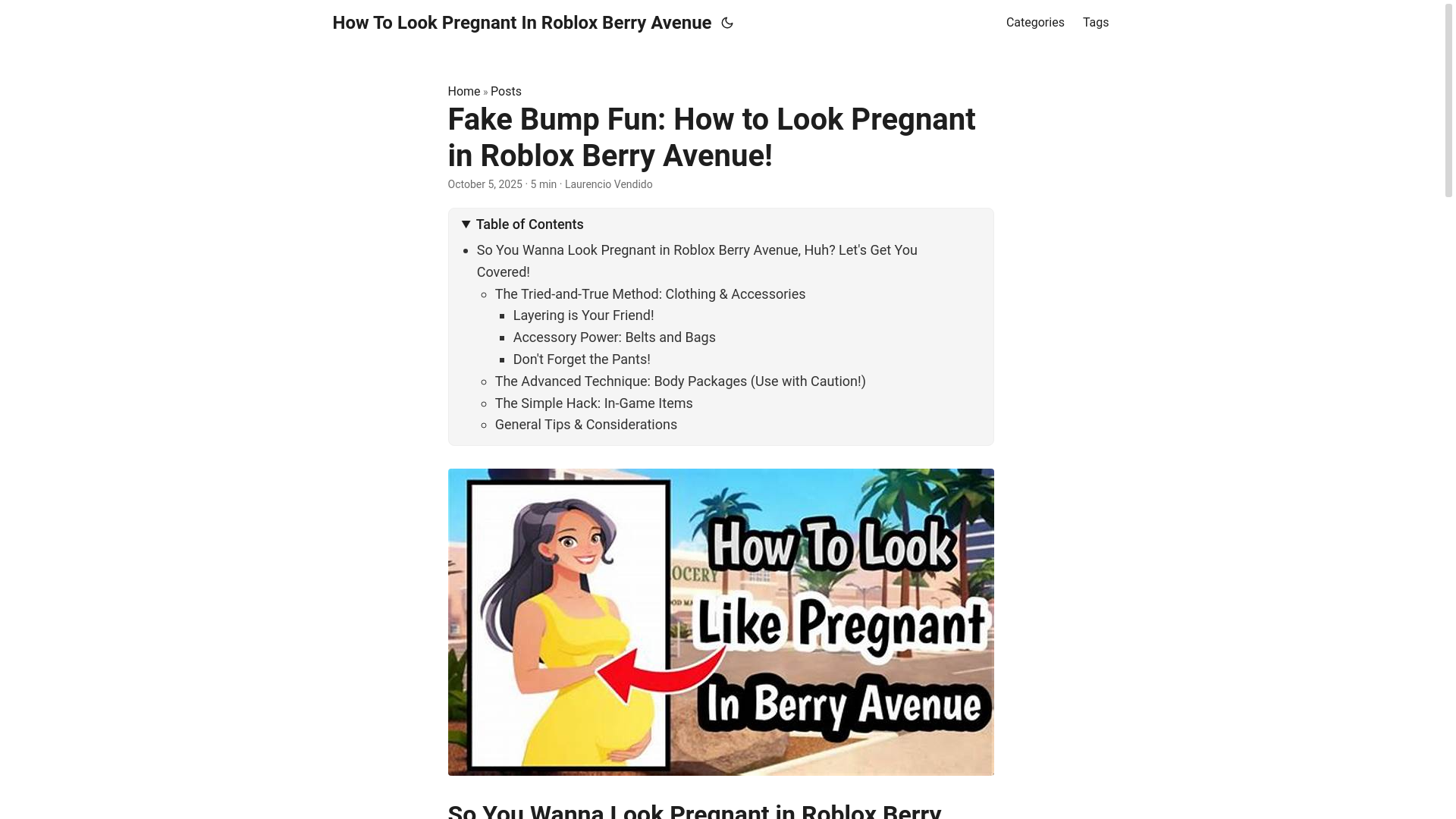 website screenshot of https://how-to-look-pregnant-in-roblox-berry-avenue.pages.dev/