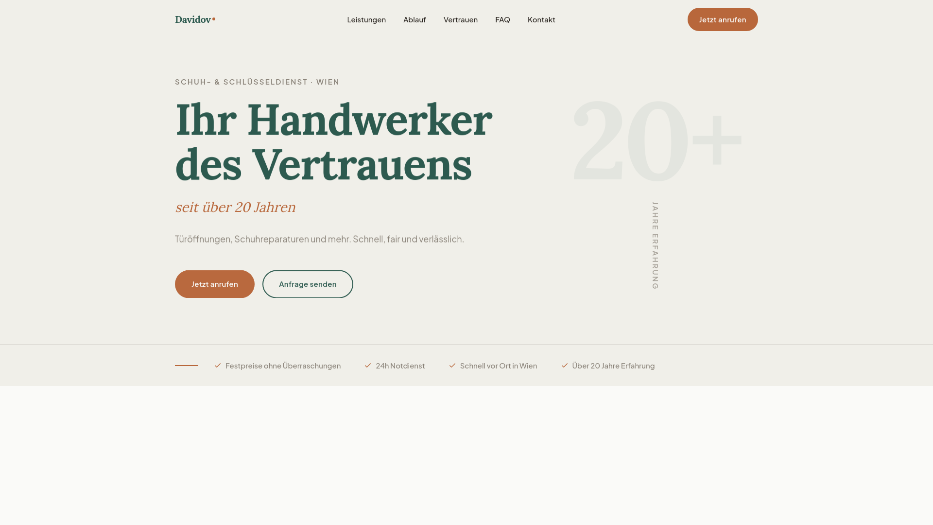 website screenshot of https://davidov-schluessel-v2.pages.dev/