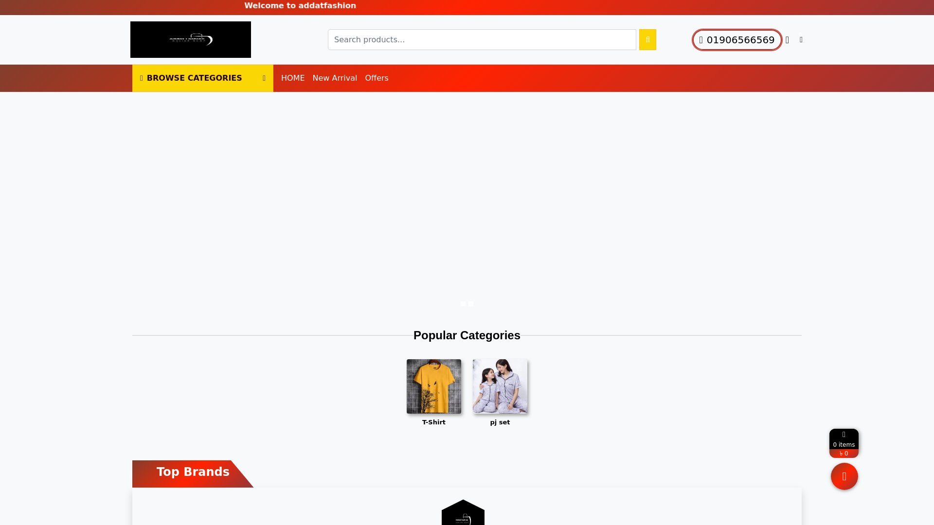 website screenshot of https://addatfashion.com/