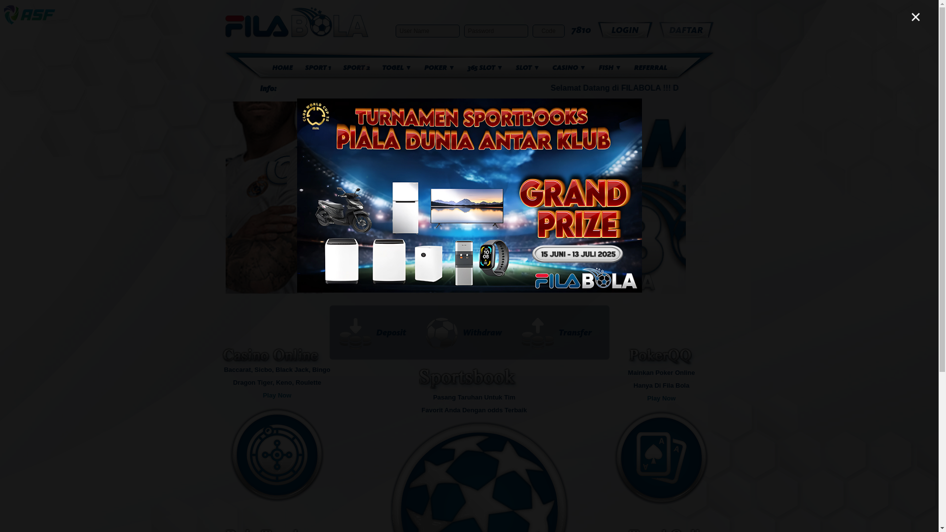 website screenshot of https://filajenius.biz/