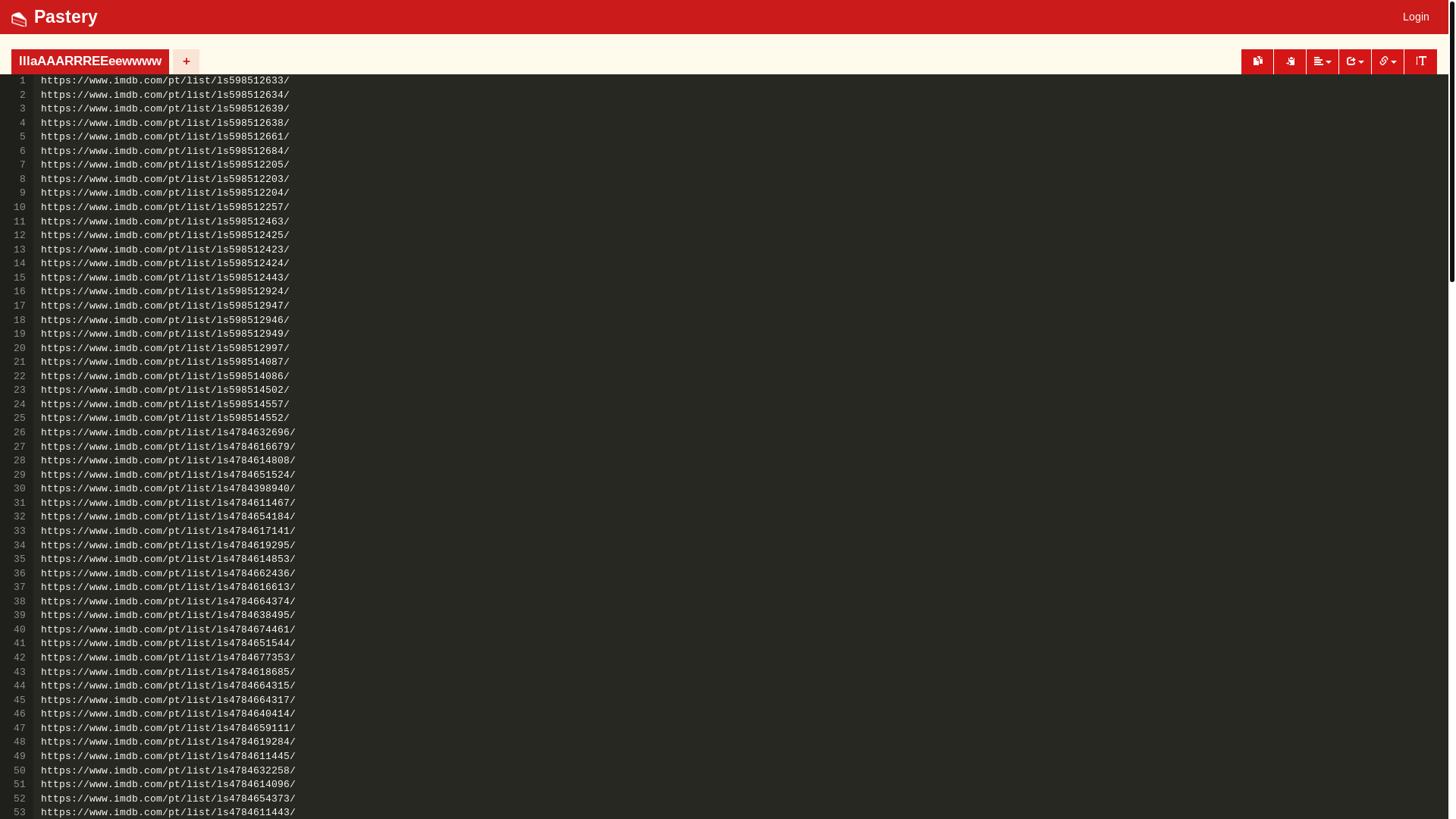 website screenshot of https://www.pastery.net/wekzab/