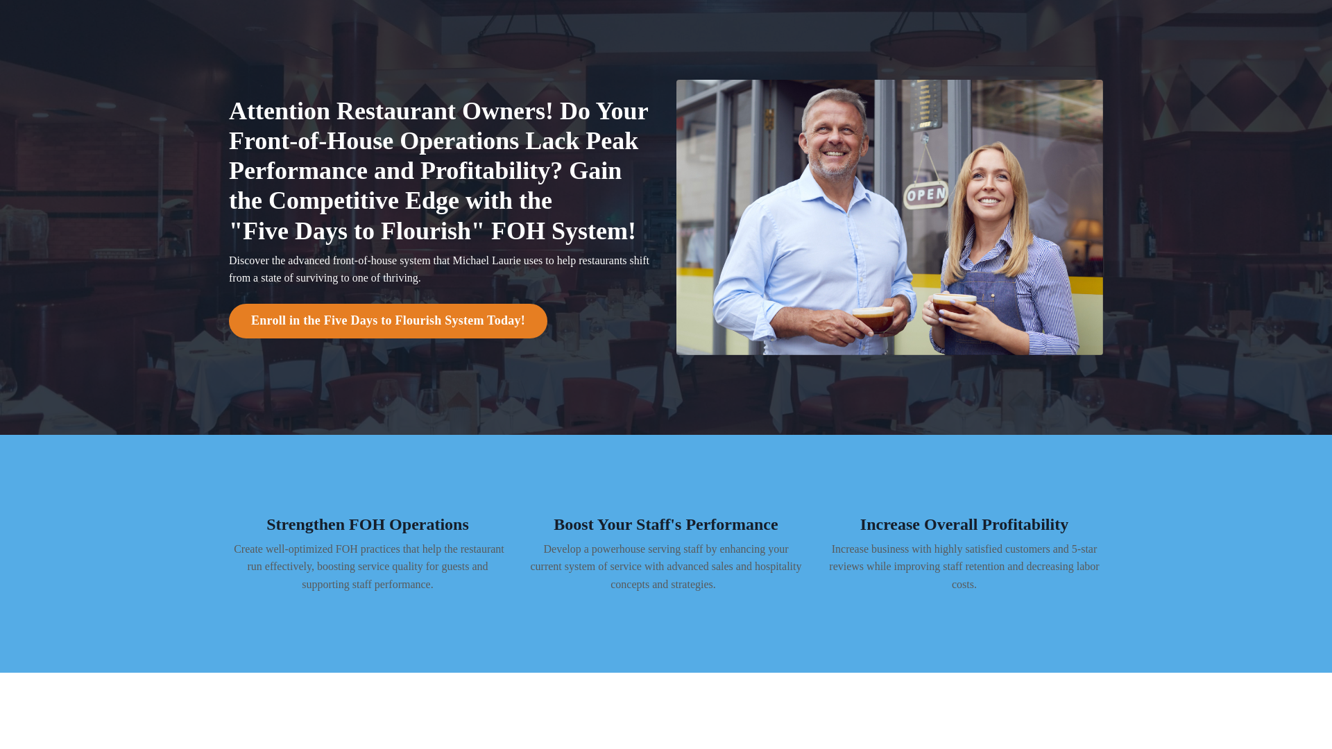 website screenshot of https://thehungertothrive.com/