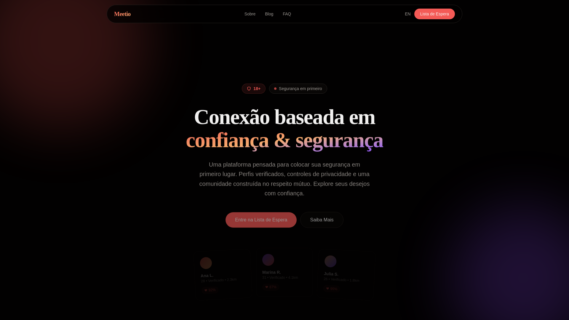 website screenshot of https://datecerto.com.br/