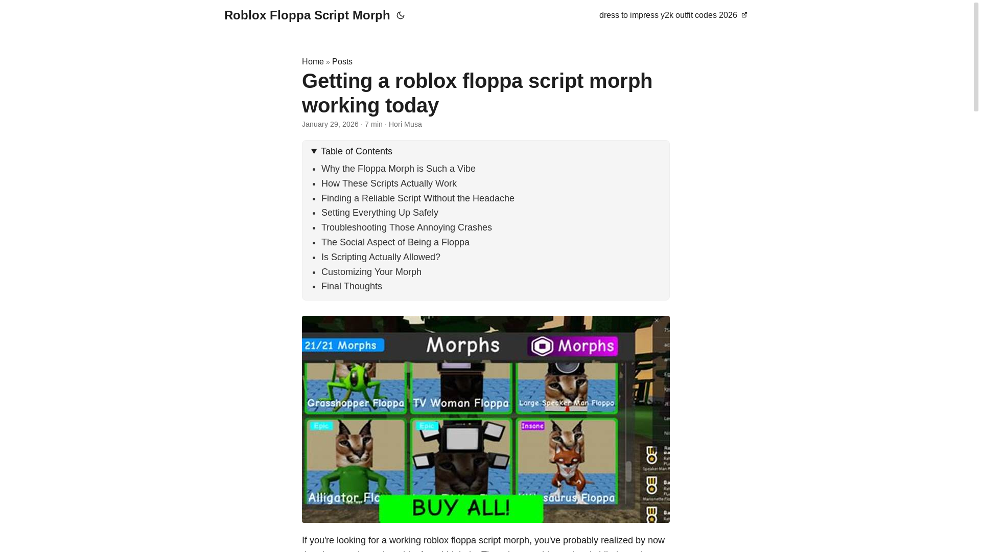 website screenshot of https://roblox-floppa-script-morph.pages.dev/