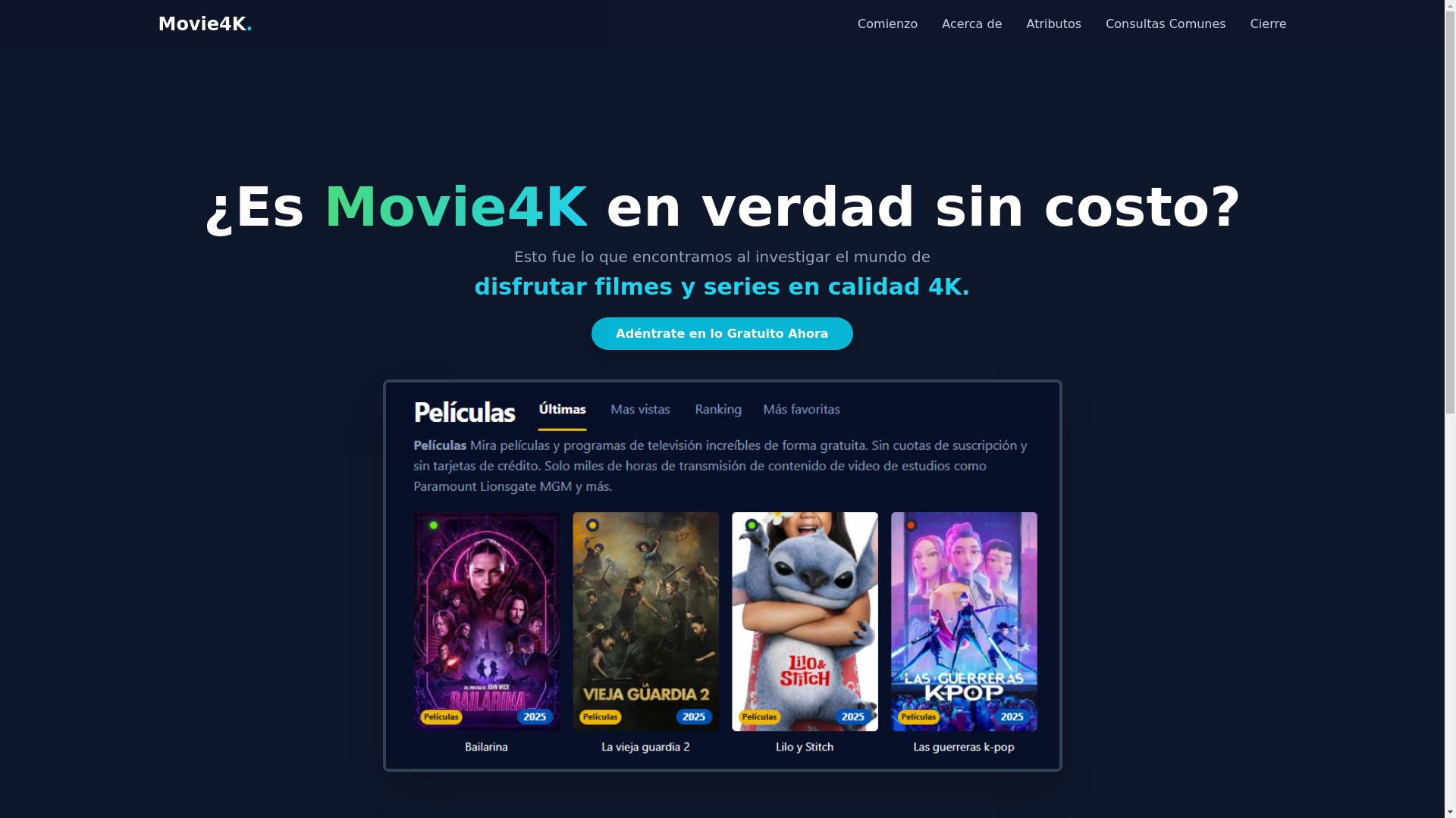 website screenshot of https://movie4k-1g6t.pages.dev/