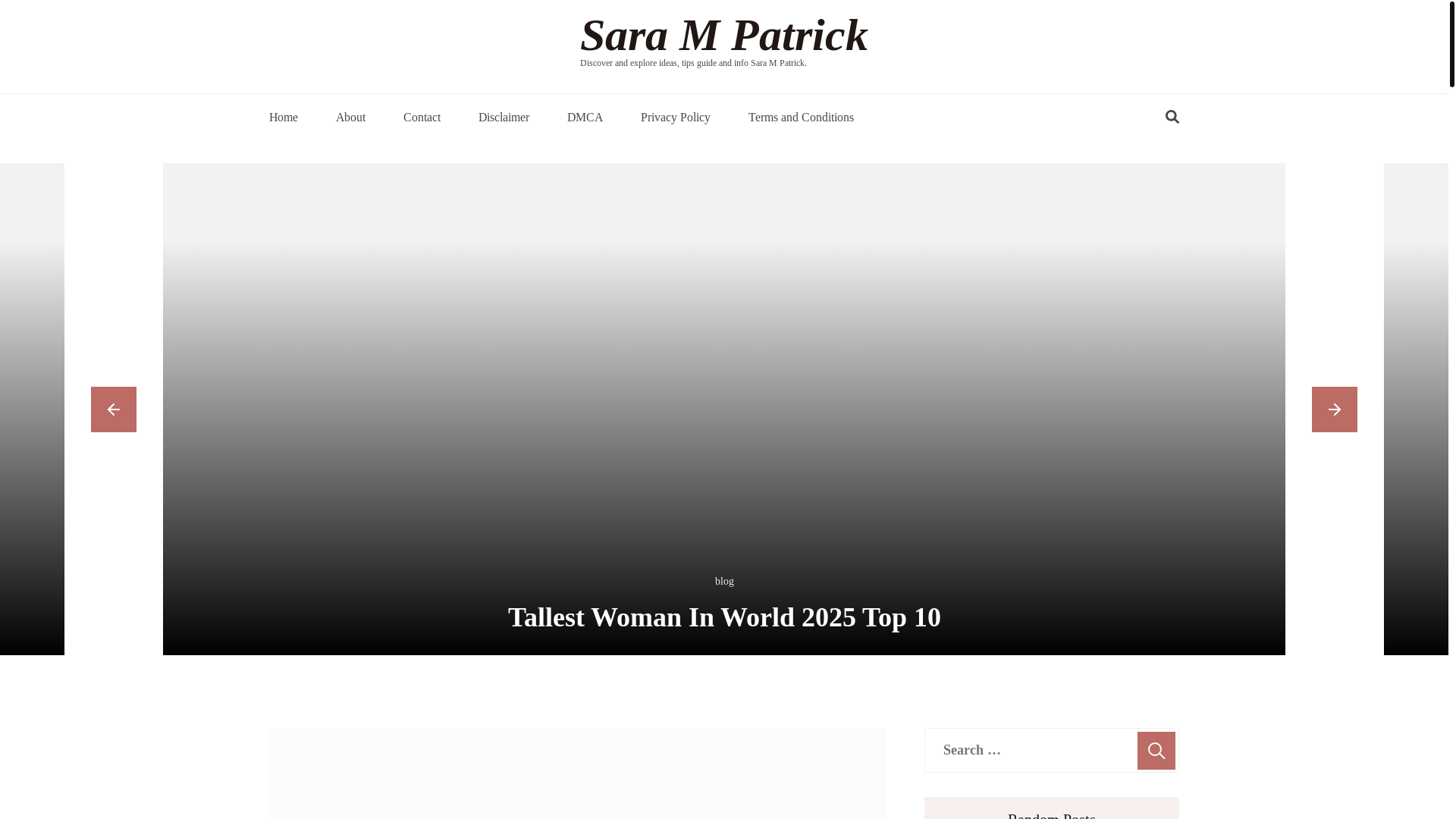 website screenshot of https://sarampatricka.pages.dev/