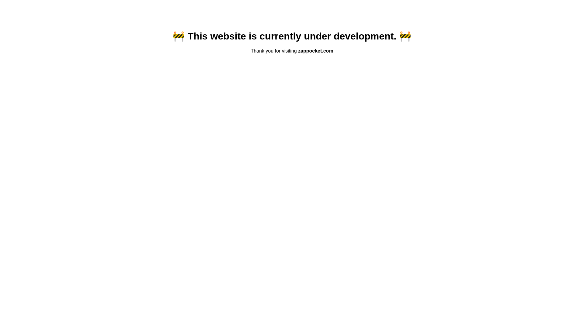 website screenshot of https://zappocket-site.pages.dev/