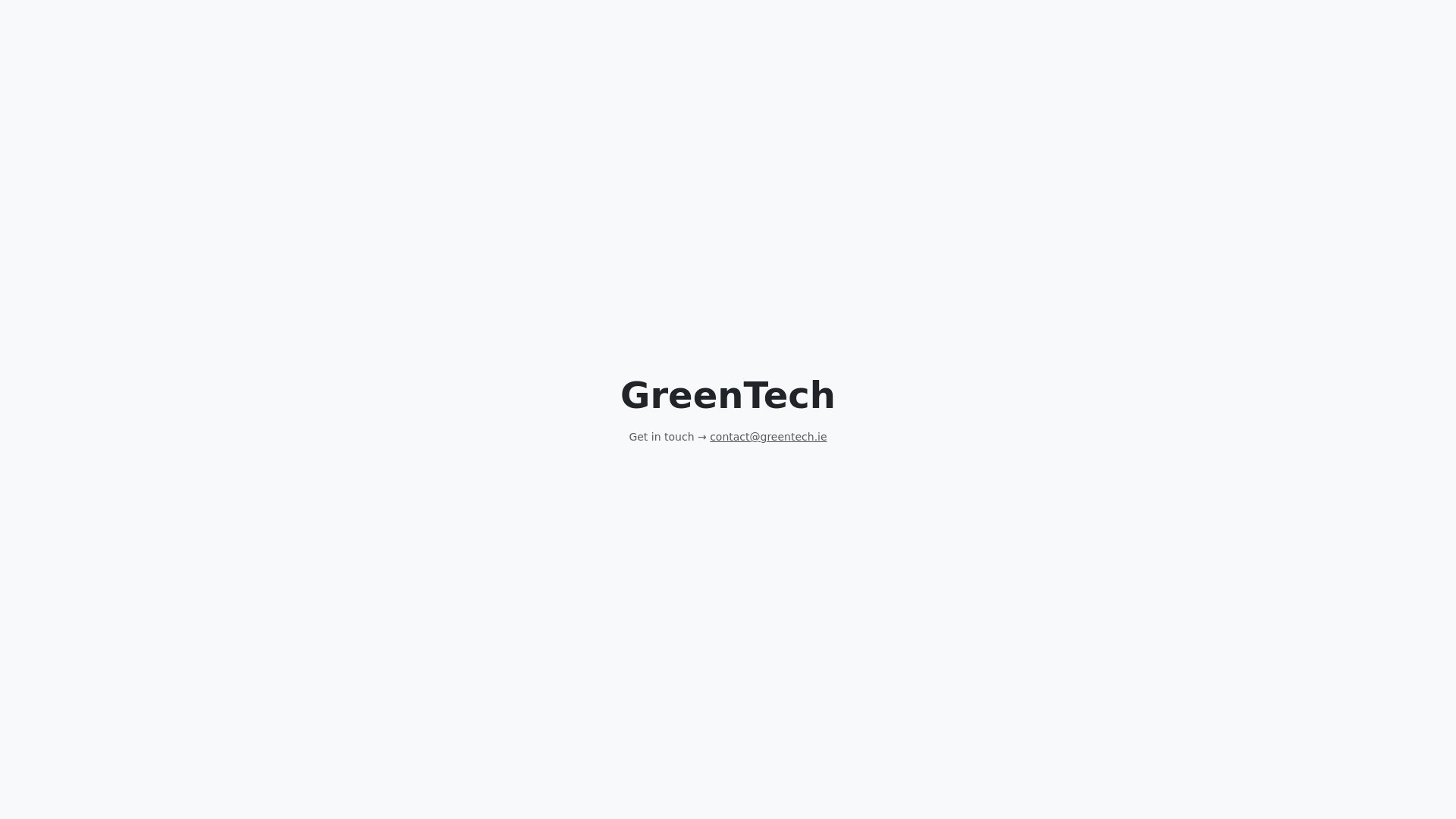 website screenshot of https://greentech-ie.pages.dev/
