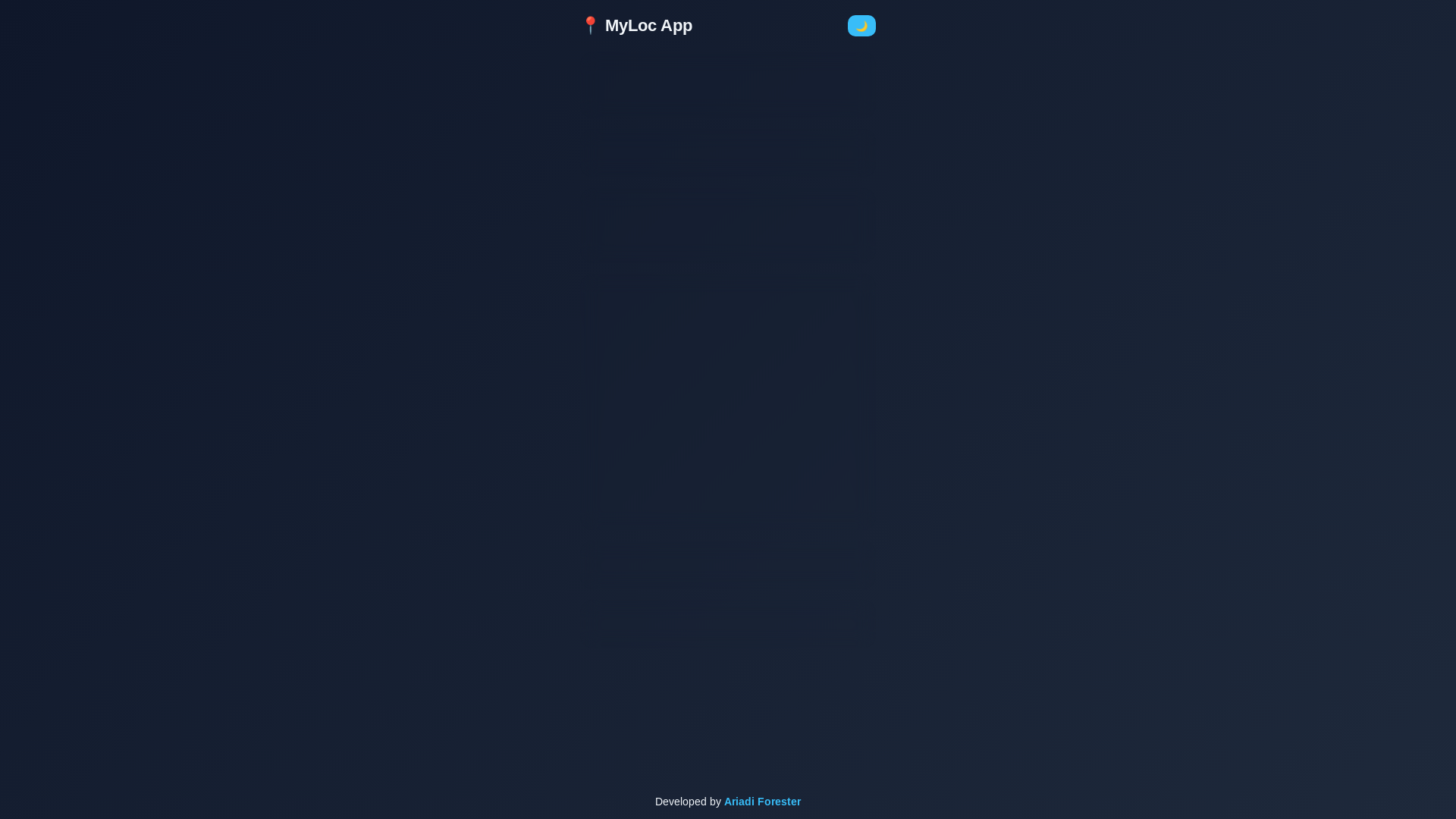 website screenshot of https://lokasiku.pages.dev/