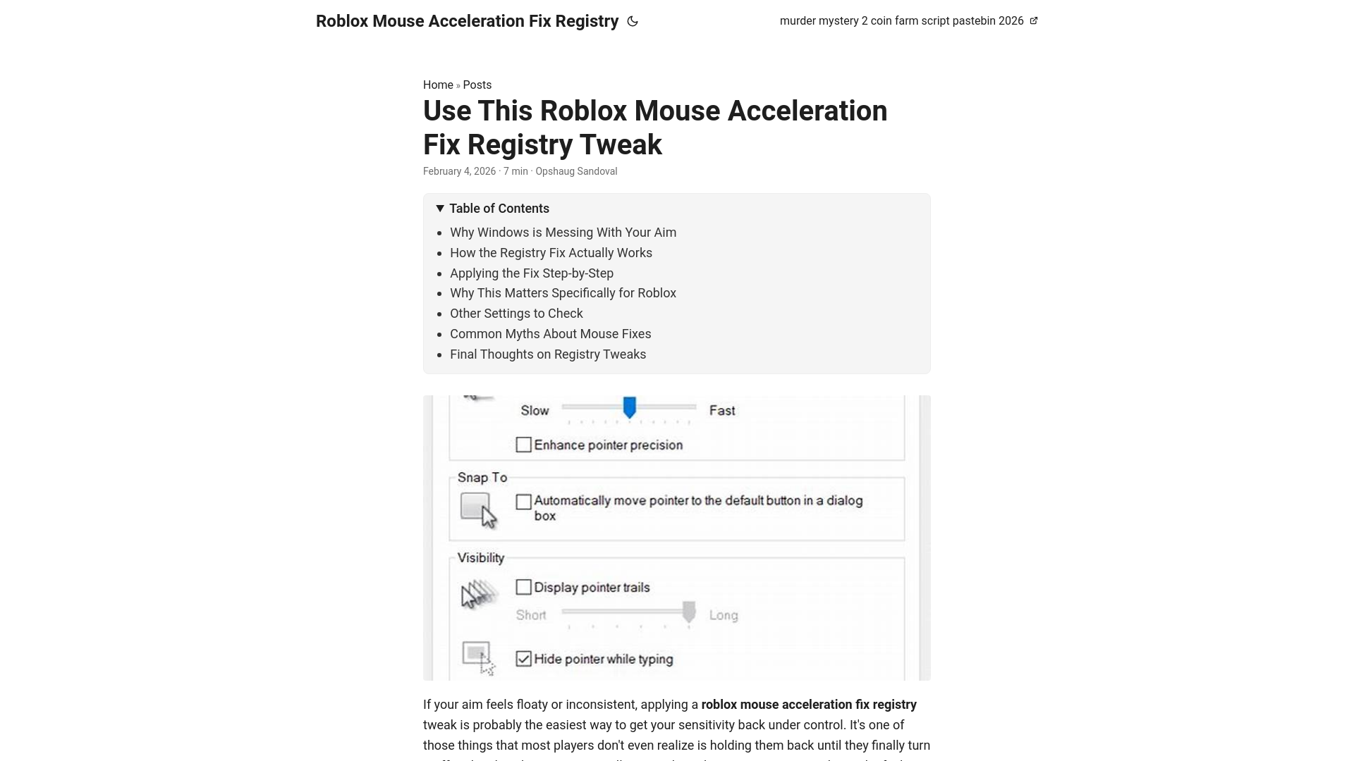 website screenshot of https://roblox-mouse-acceleration-fix-registry.pages.dev/