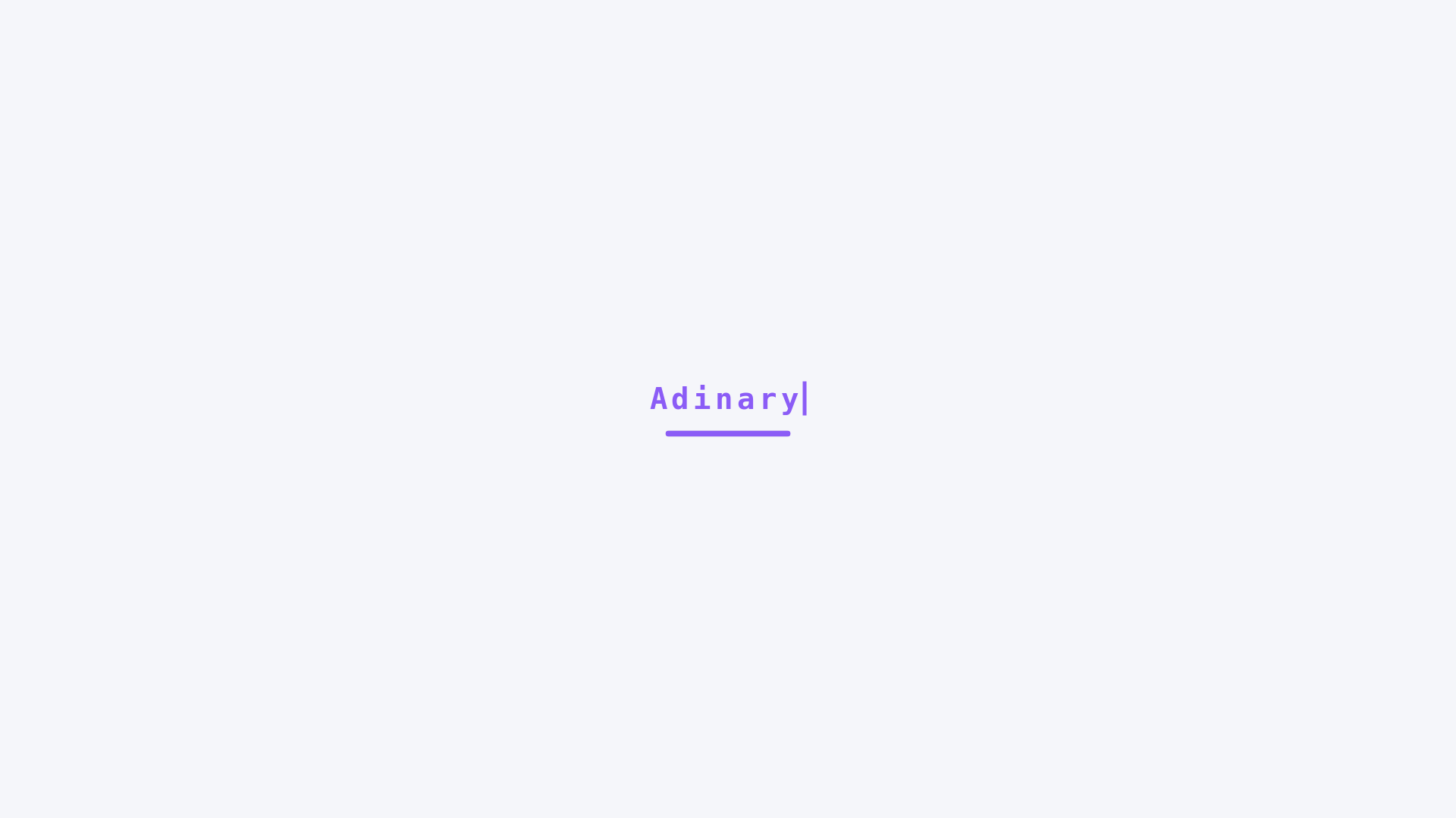 website screenshot of https://adinary.pages.dev/