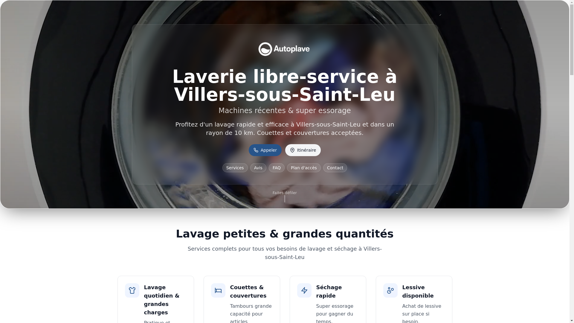 website screenshot of https://project-laverie-villers-sous-saint-leu.pages.dev/