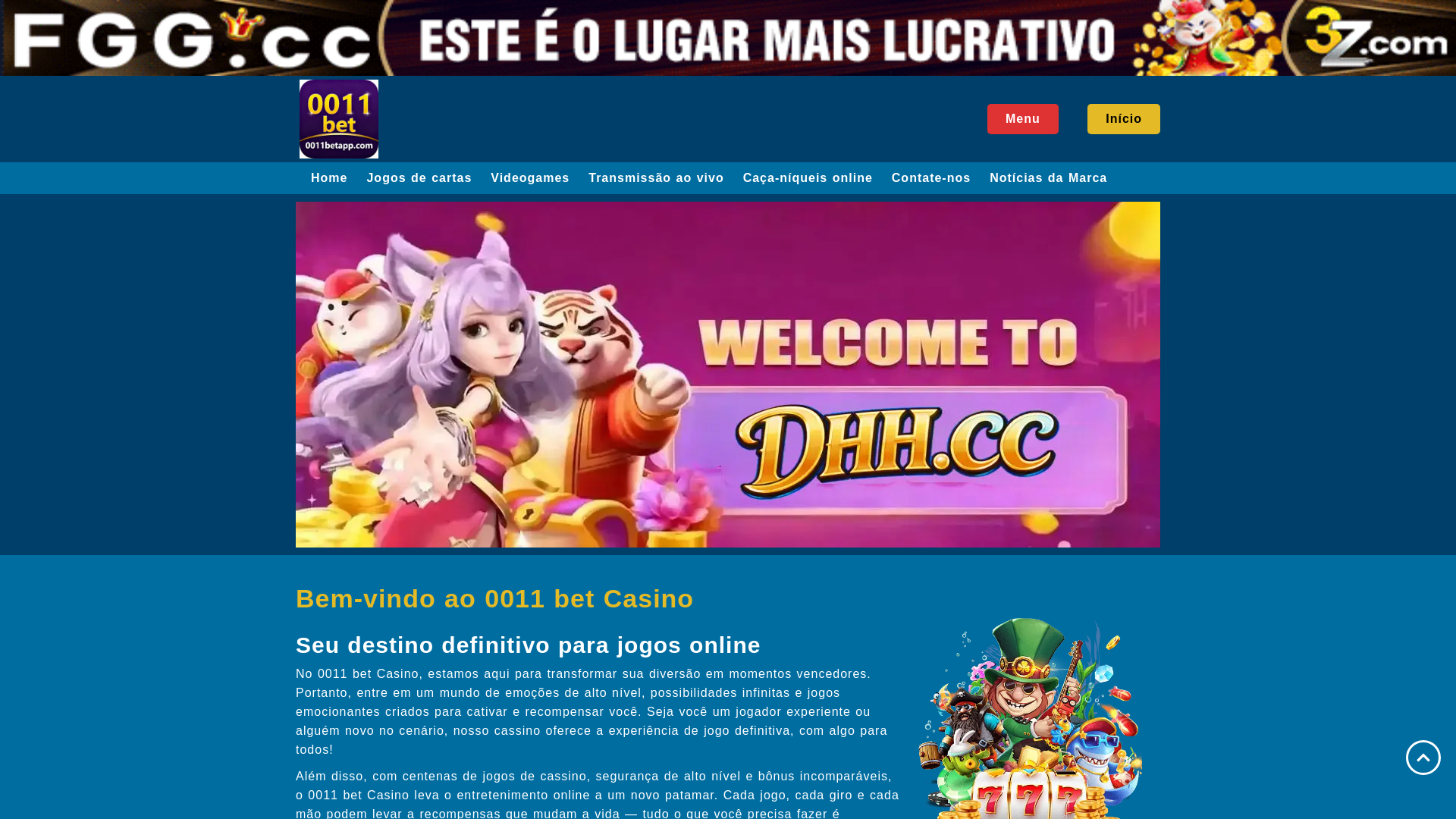 website screenshot of https://0011betapp.com