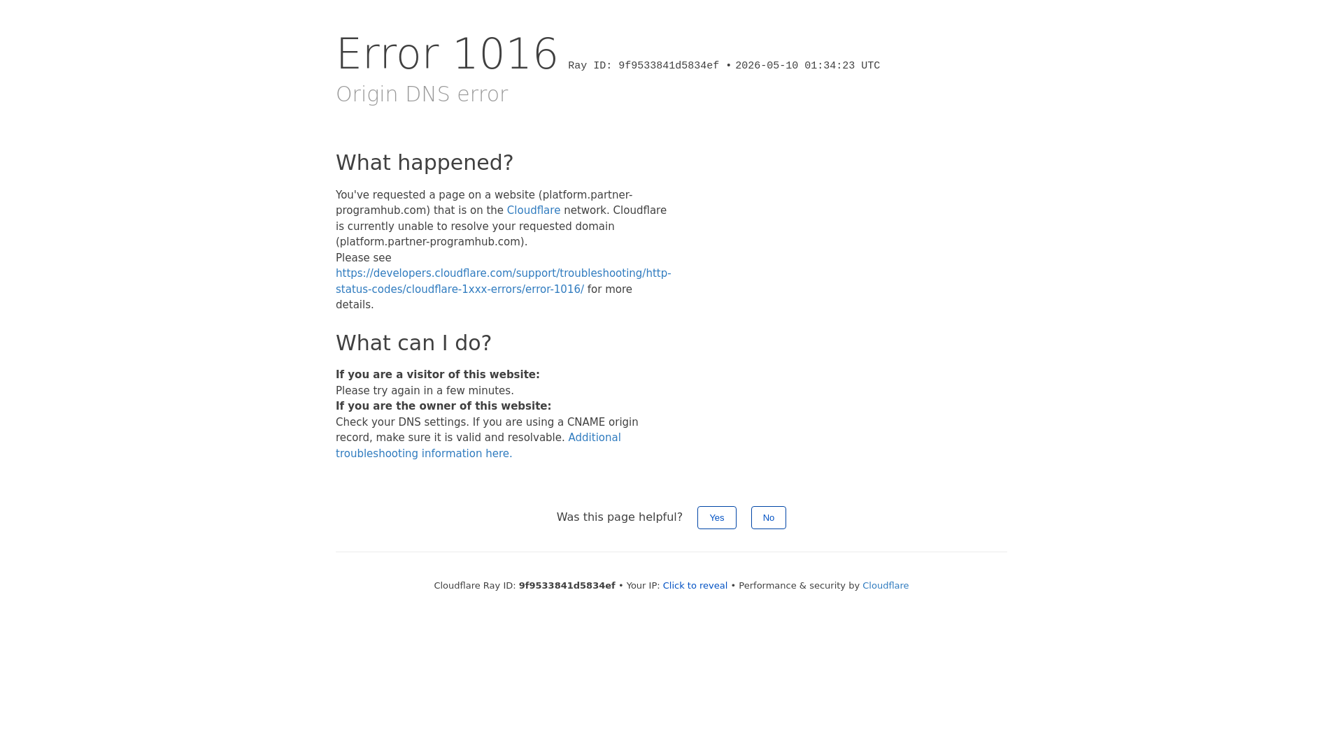 website screenshot of https://platform.partner-programhub.com