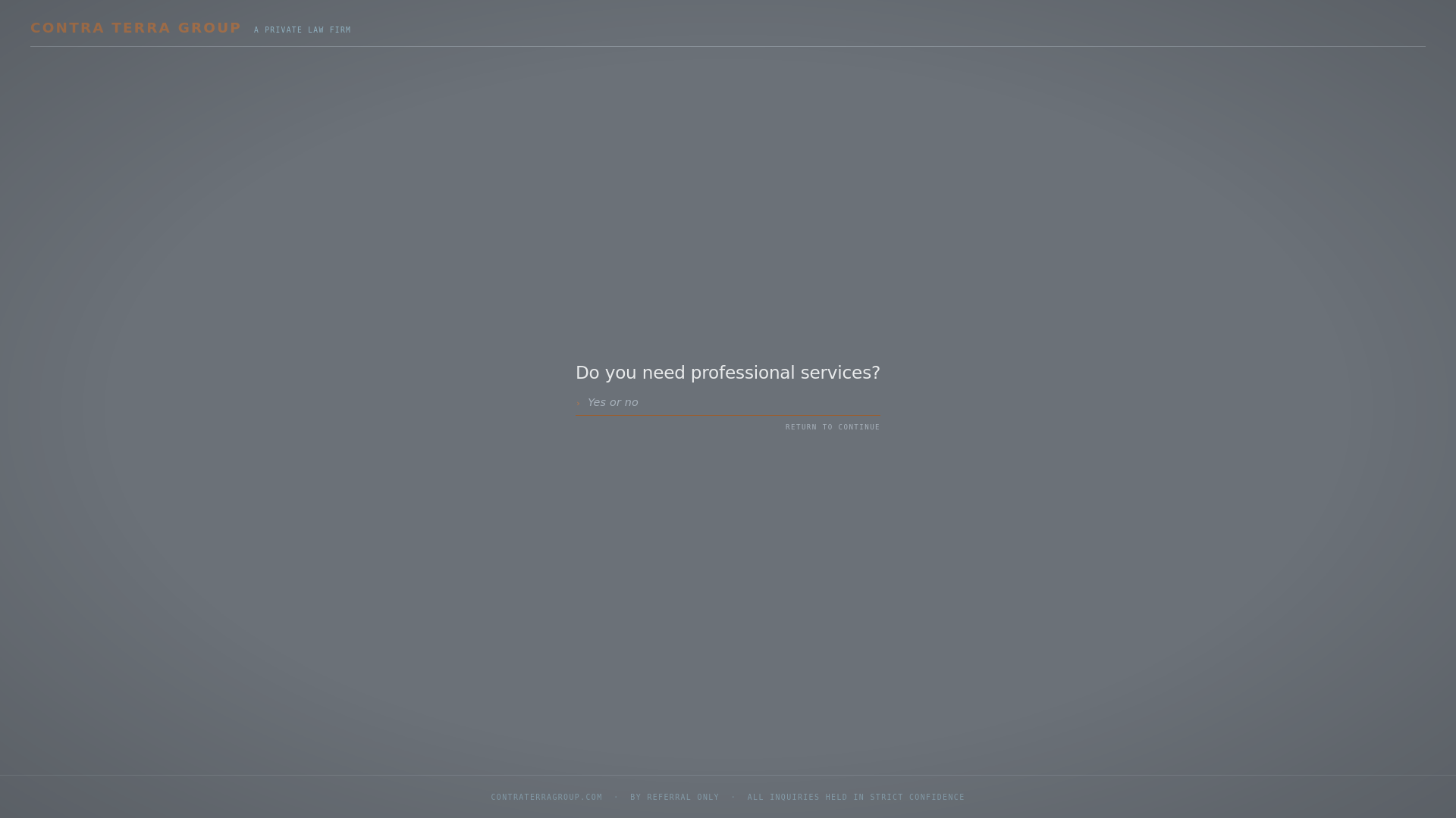 website screenshot of https://contraterragroup.pages.dev/