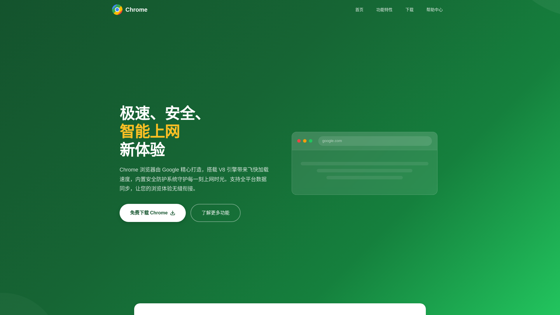 website screenshot of https://chrome-google-google-zh.cn/