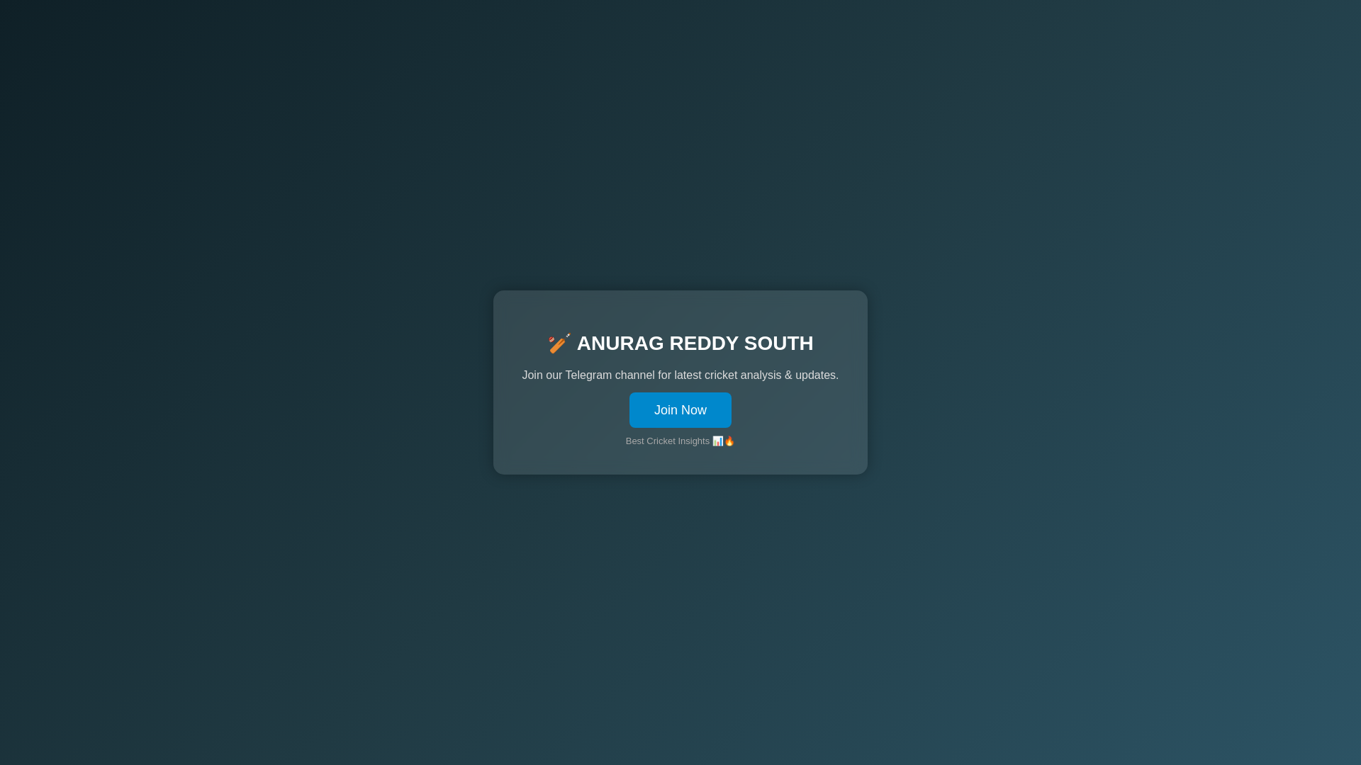 website screenshot of https://anuragreddysouthh.pages.dev/