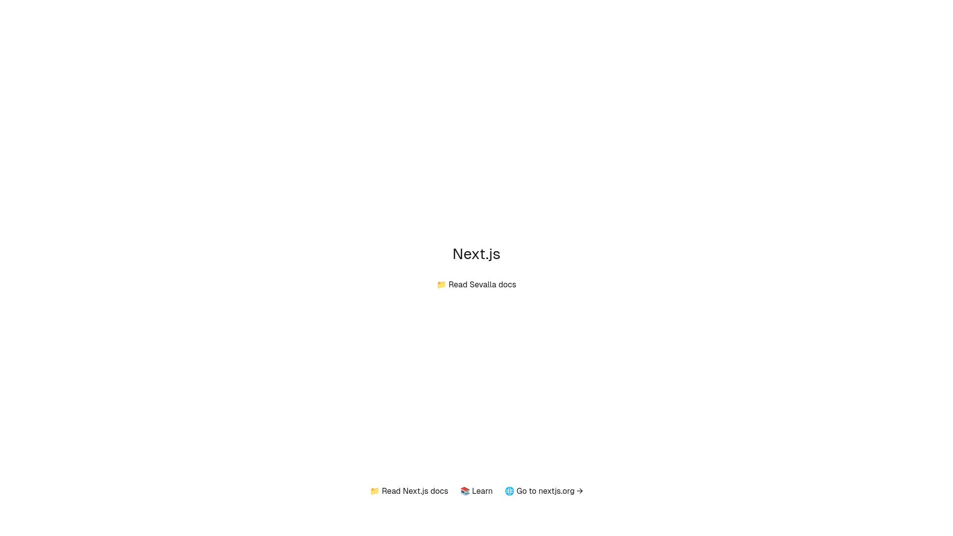 website screenshot of https://nextjs-antxq.kinsta.app