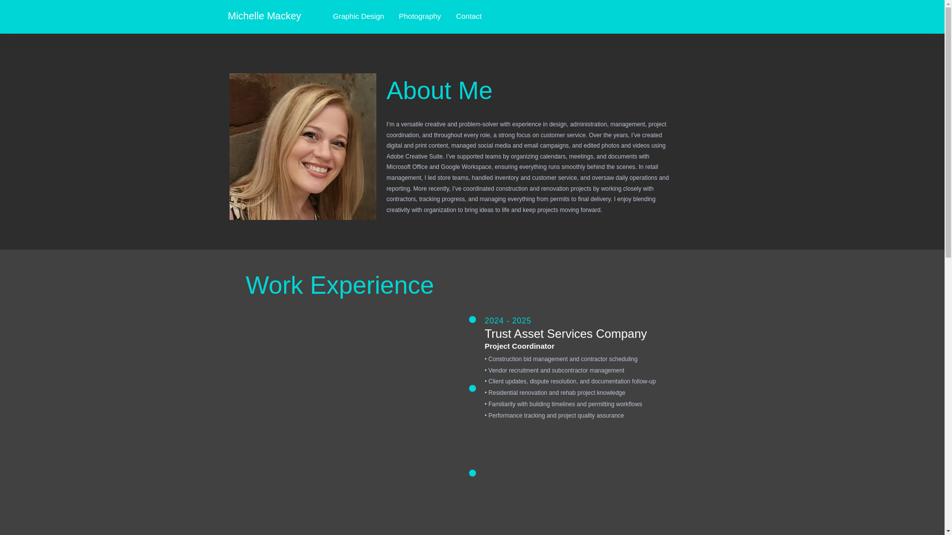 website screenshot of https://mvmackey.com/