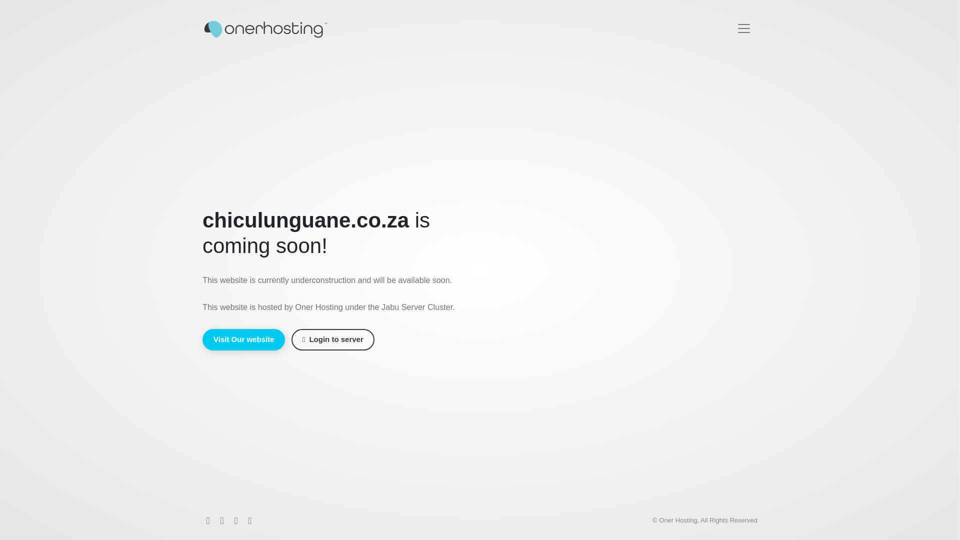 website screenshot of https://chiculunguane.co.za/