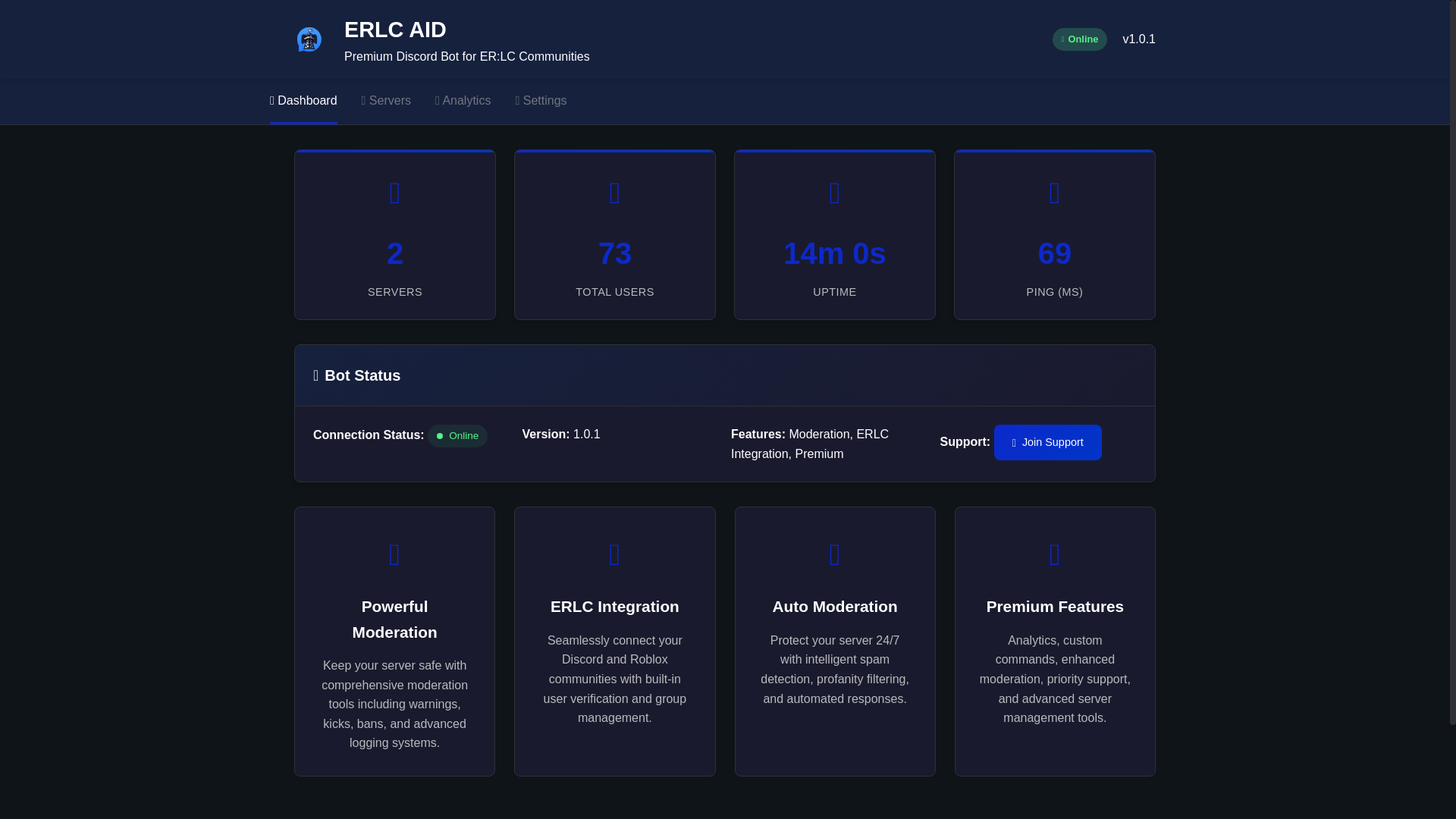 website screenshot of https://premiumerlcaid.xyz/
