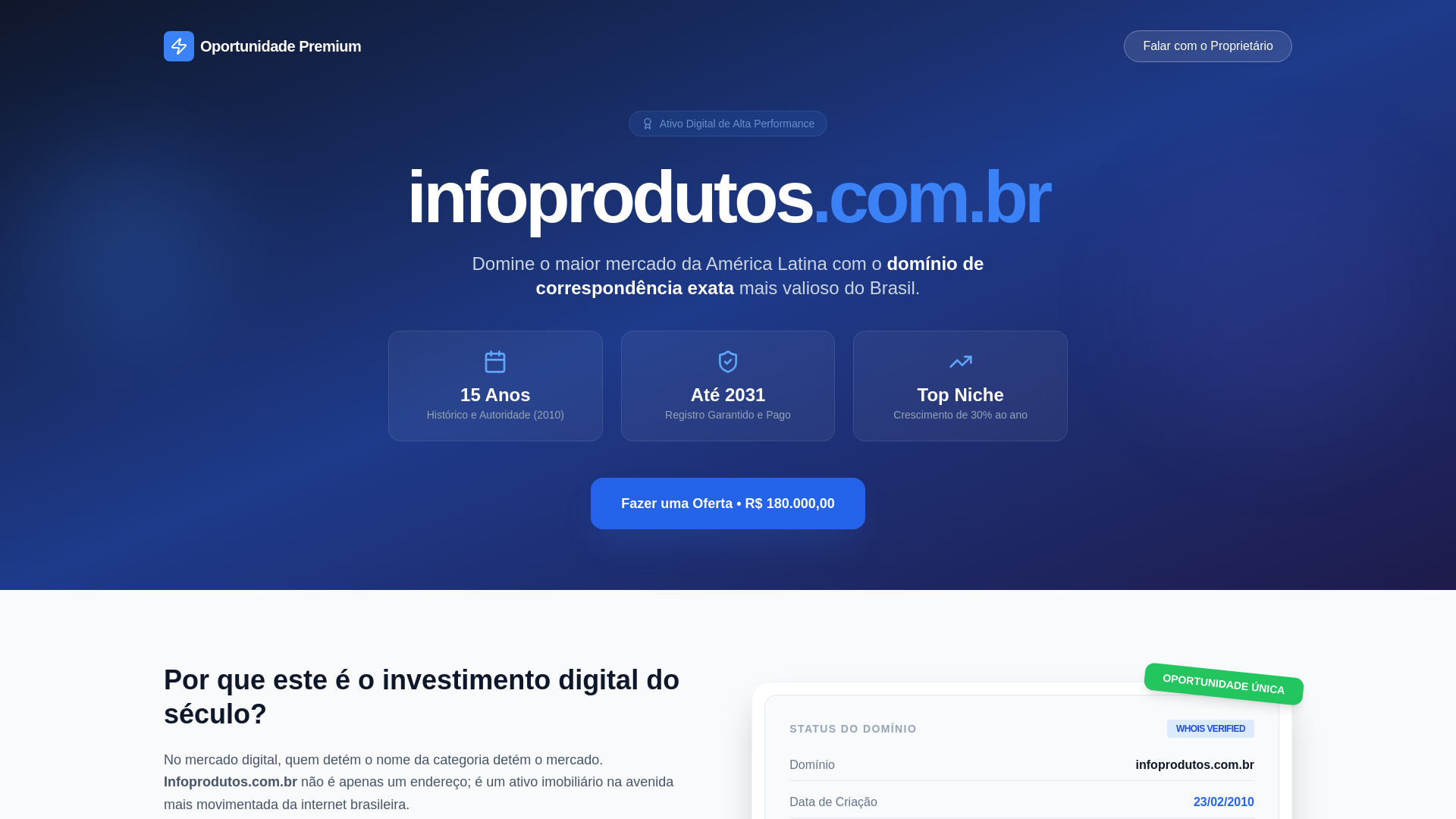 website screenshot of https://infoprodutos-oferta.pages.dev/
