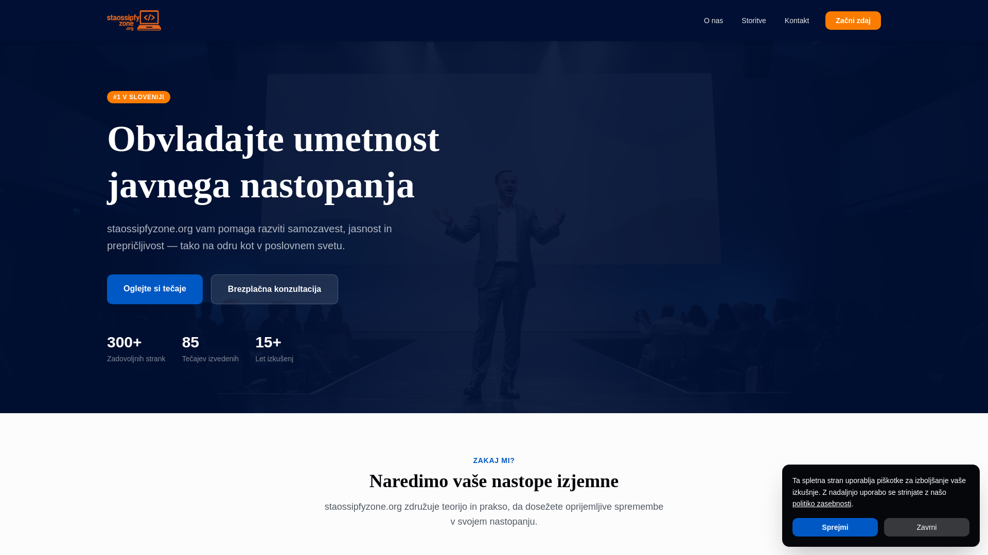 website screenshot of https://staossipfyzone.org/
