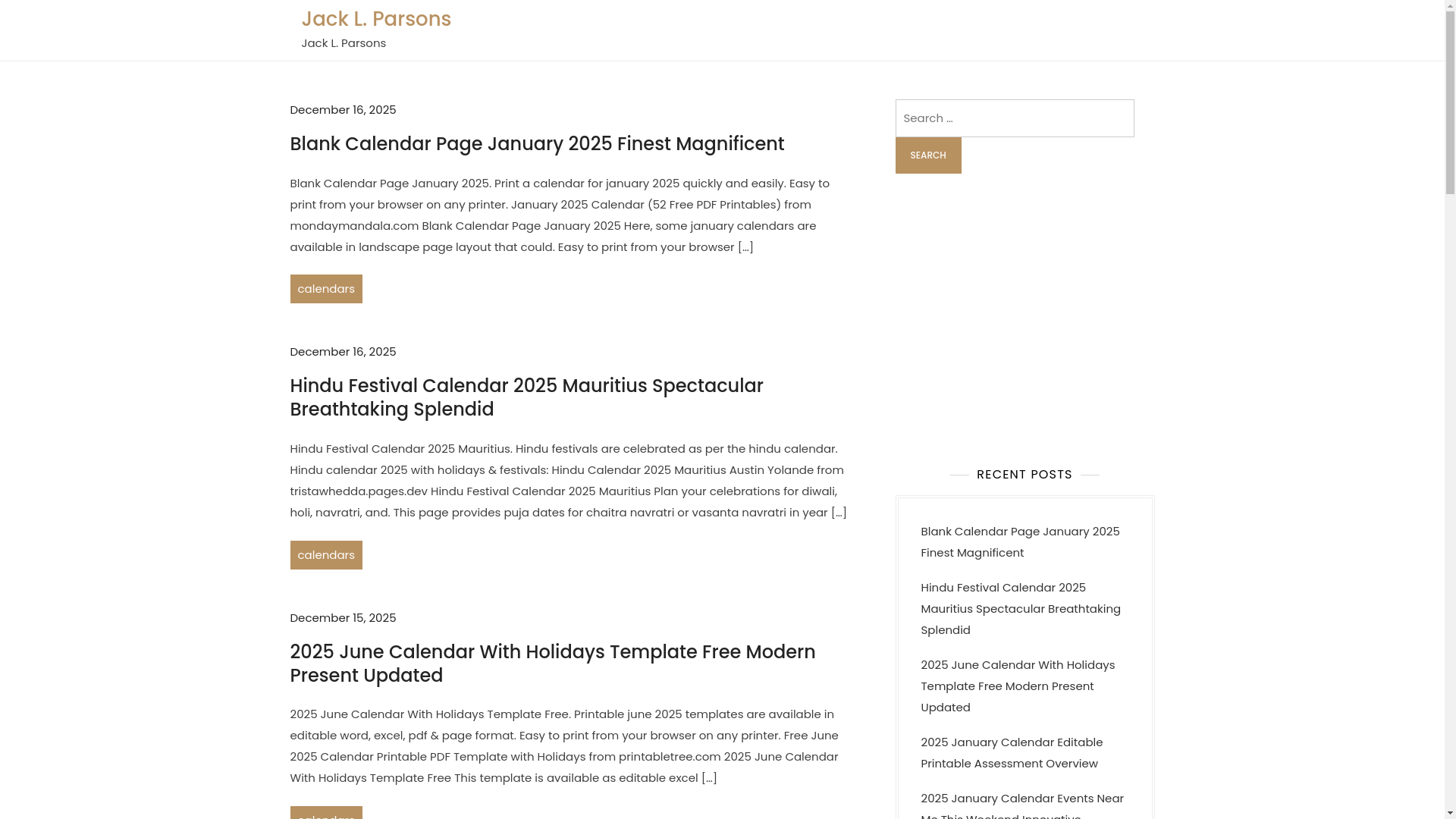 website screenshot of https://jacklparsons.pages.dev/