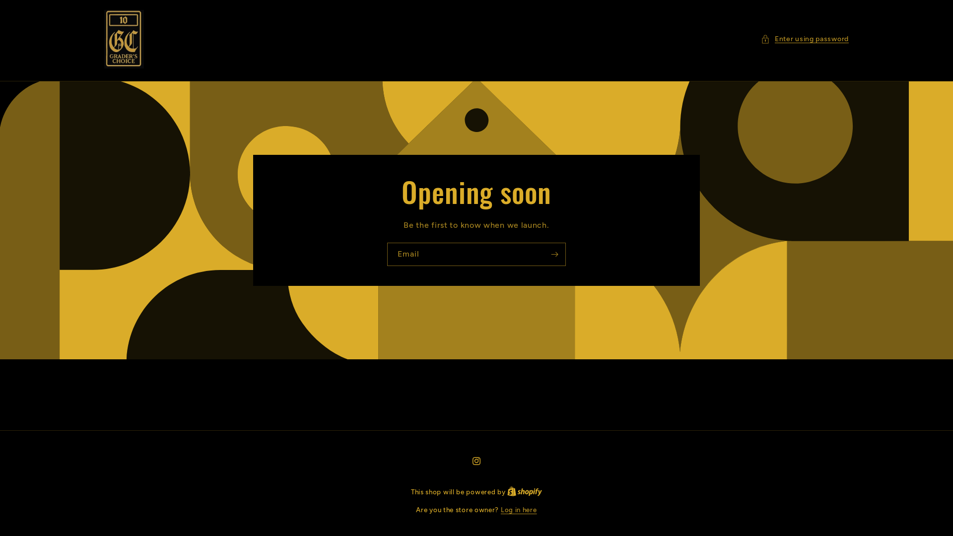 website screenshot of https://graderschoice.shop/
