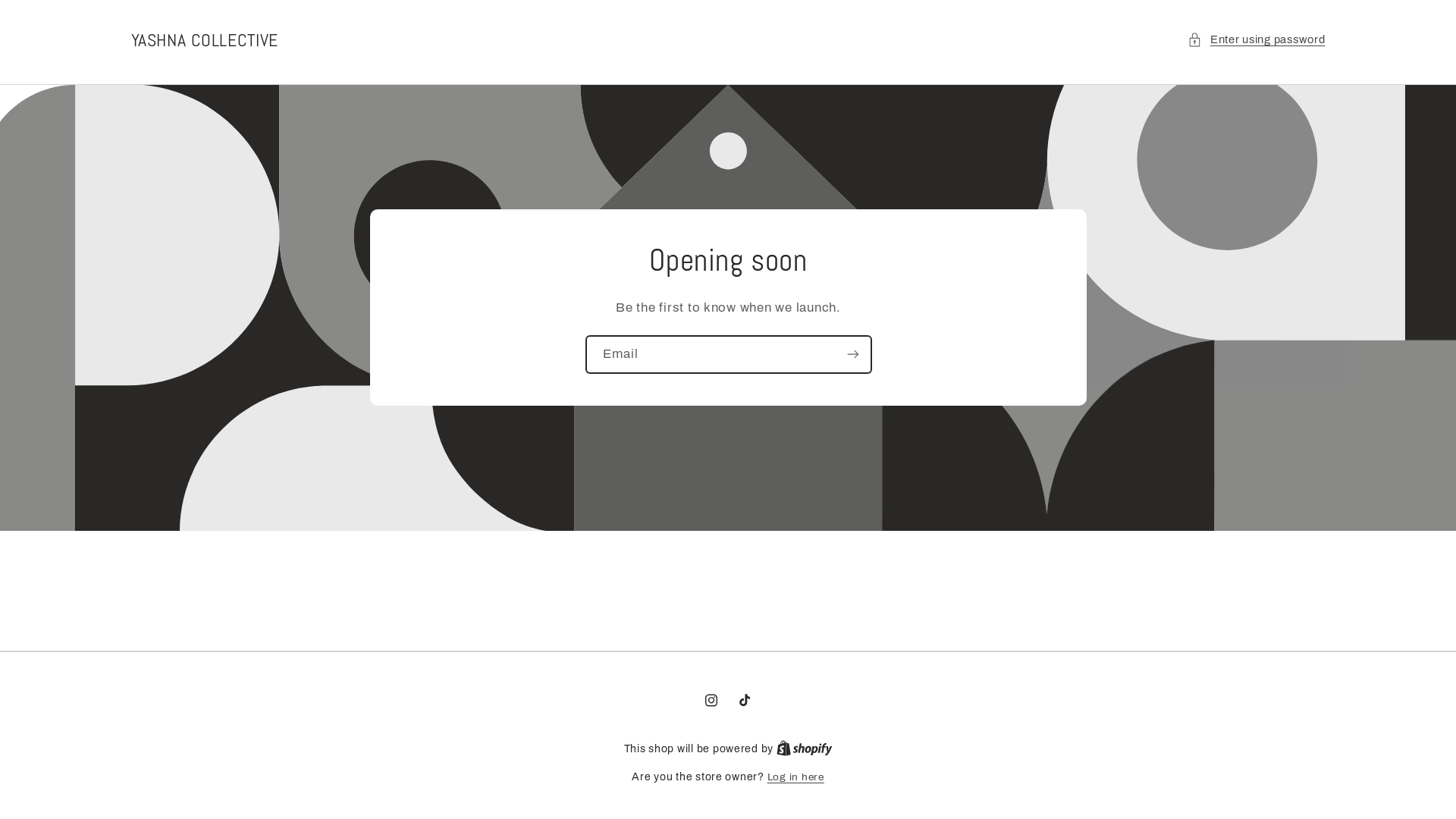 website screenshot of https://yashnacollective.com/