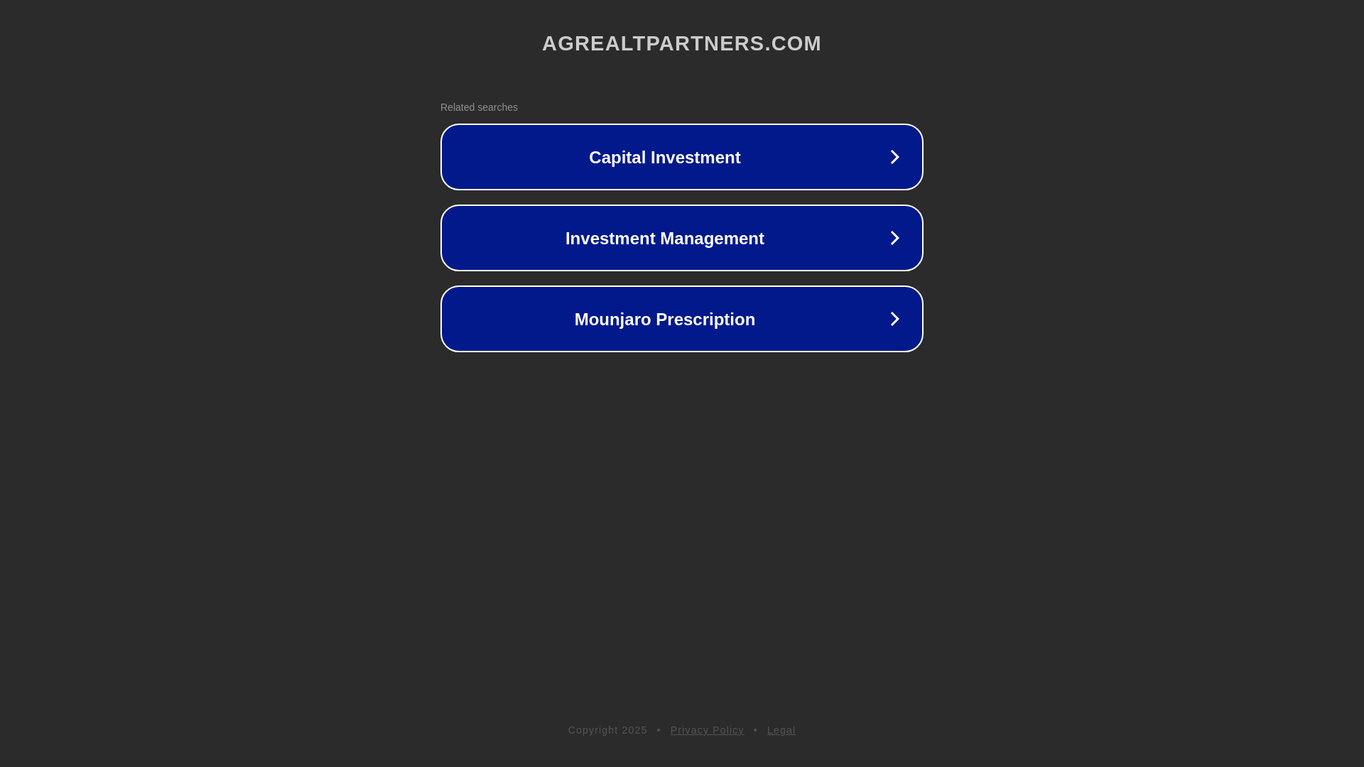 website screenshot of https://agrealtpartners.com/