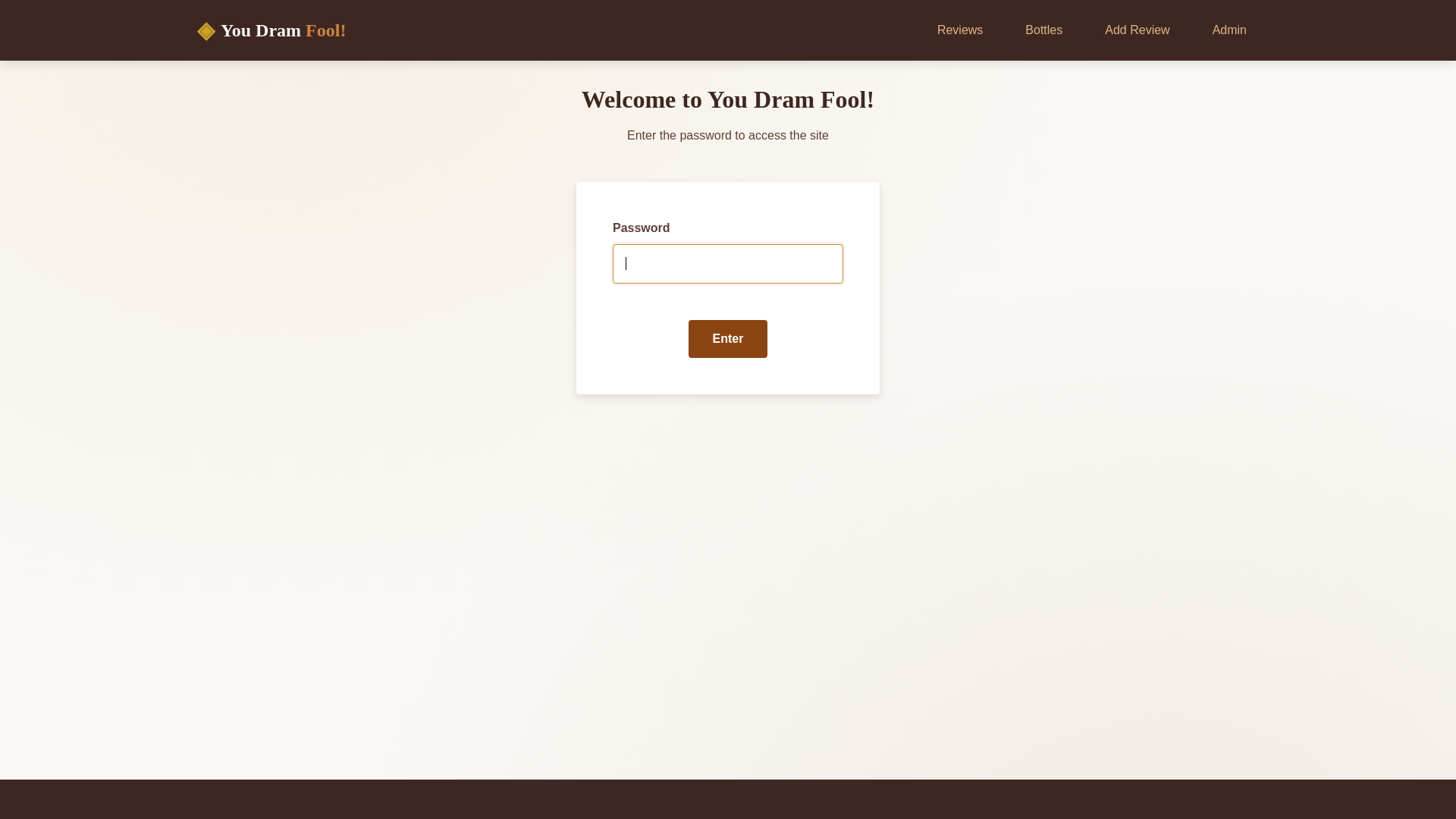 website screenshot of https://youdramfool.com/