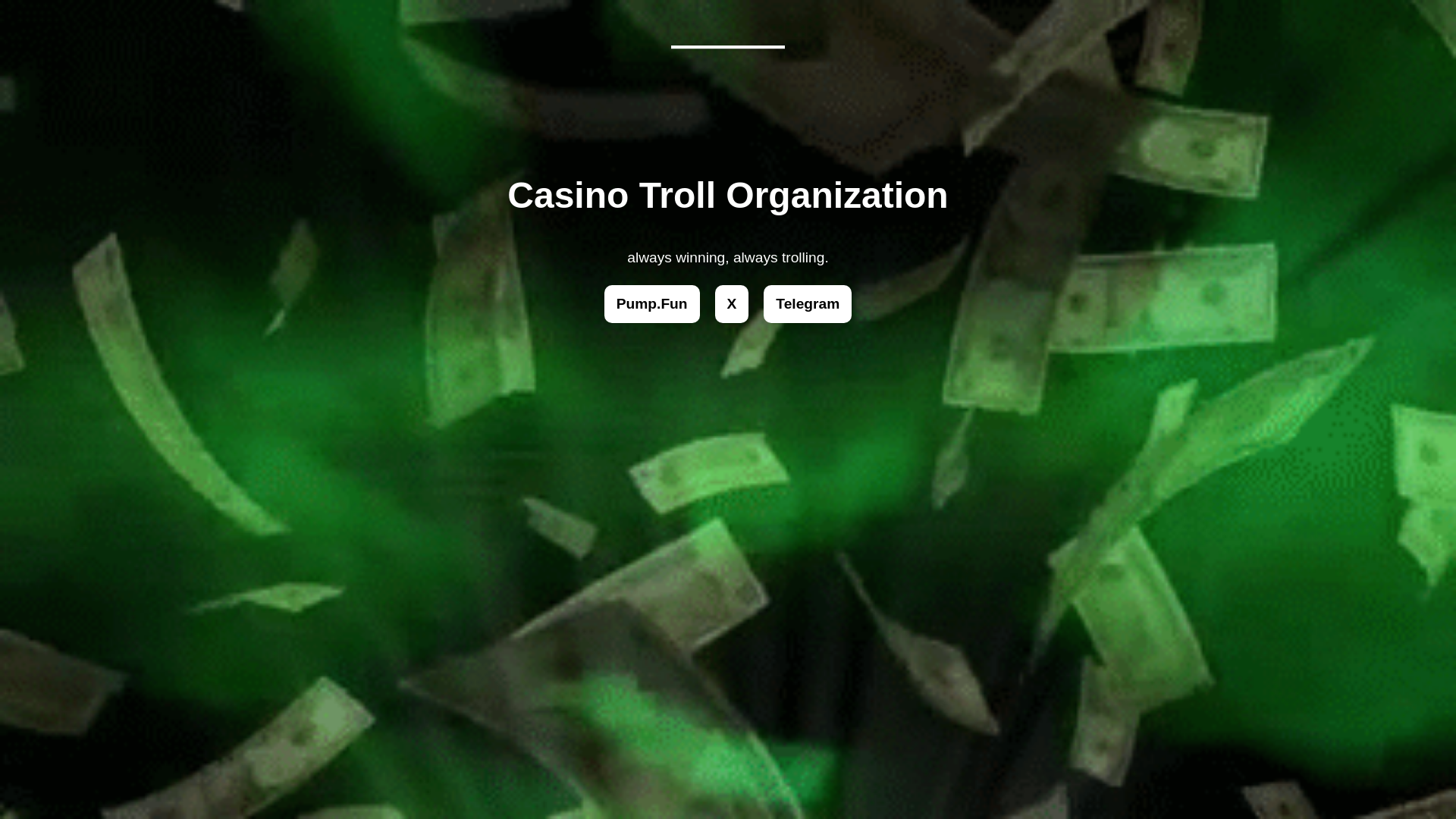 website screenshot of https://casinotrollorganization.site/