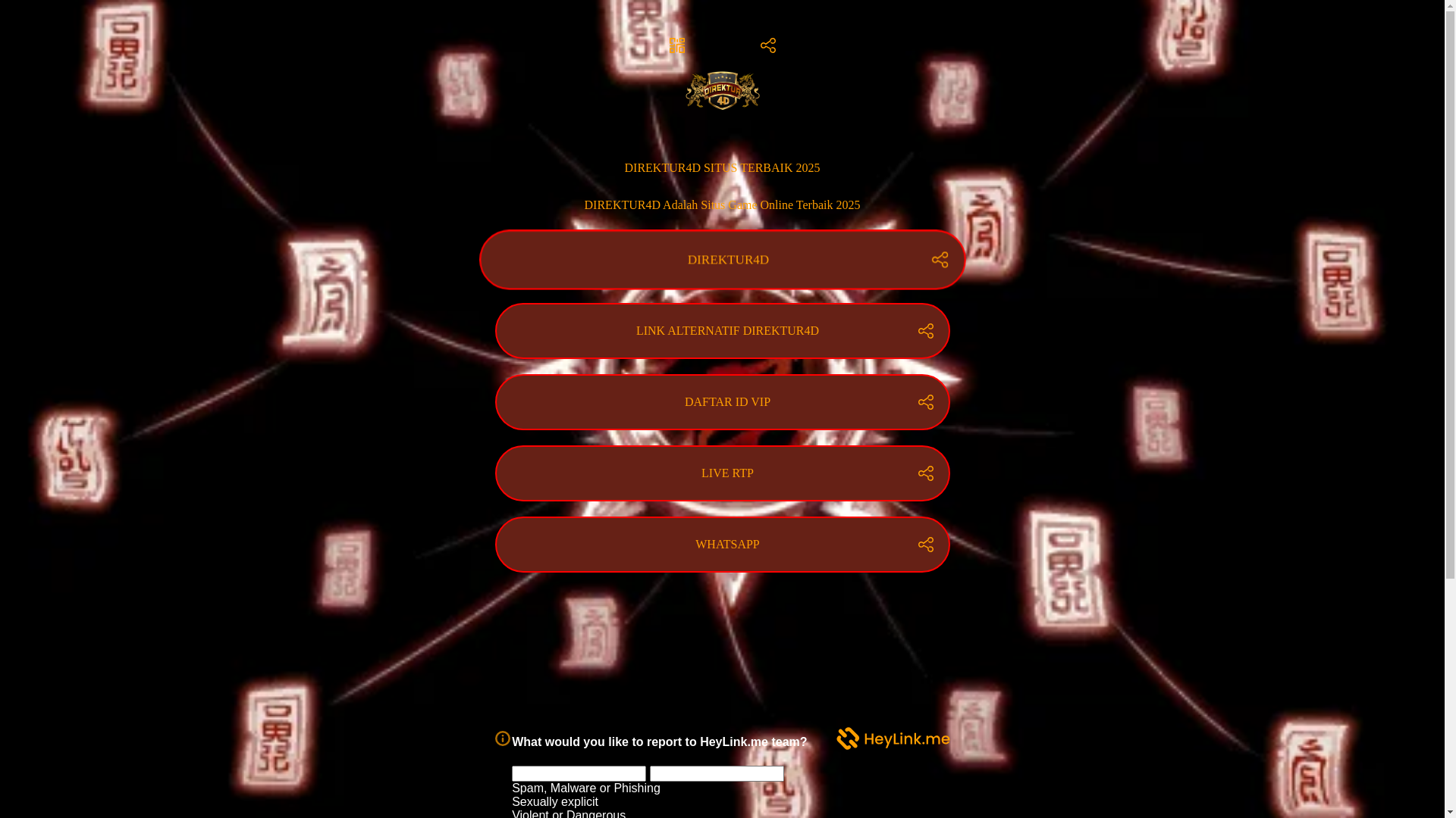 website screenshot of https://direktur4d.link/