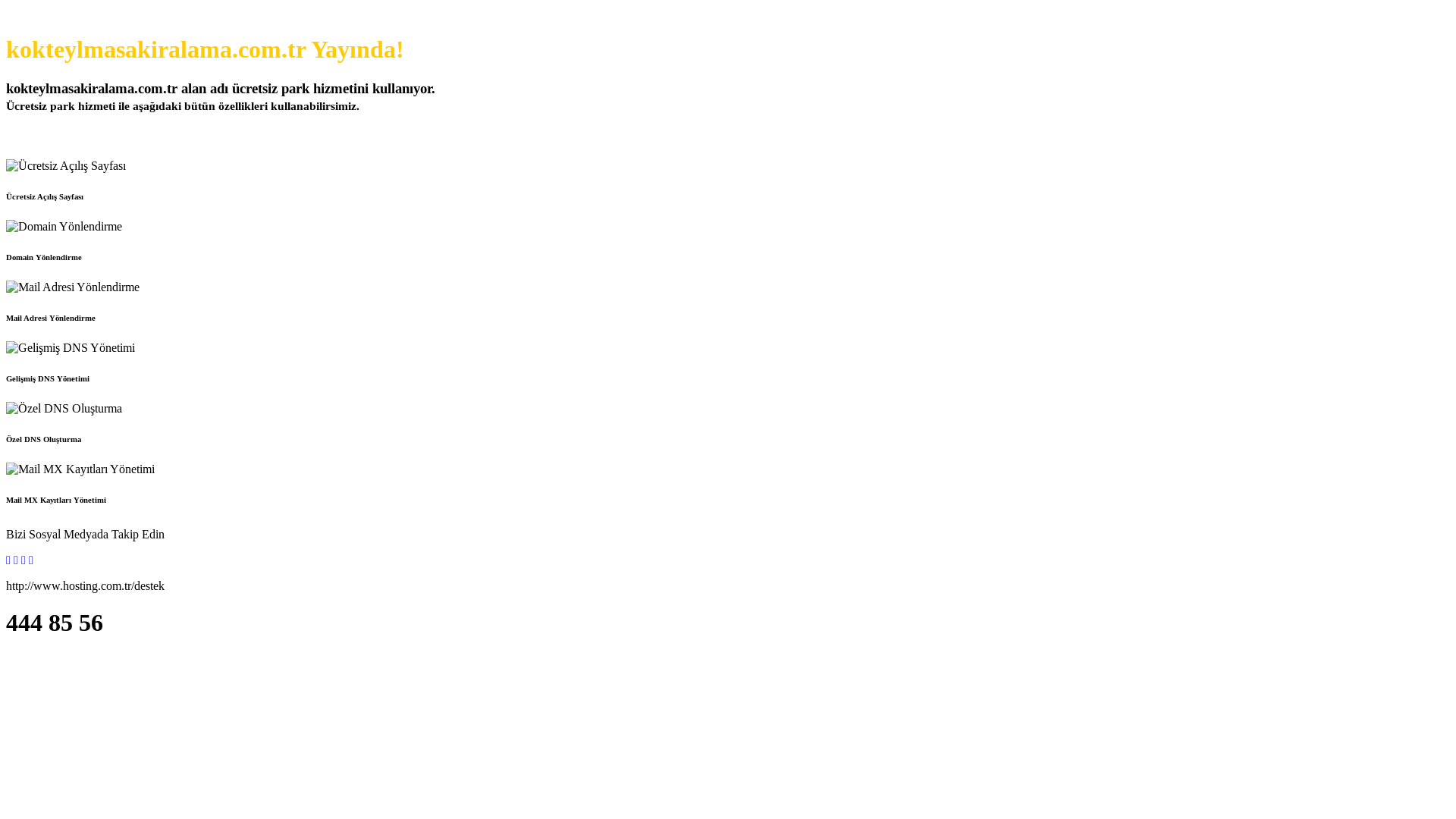 website screenshot of https://kokteylmasakiralama.com.tr/