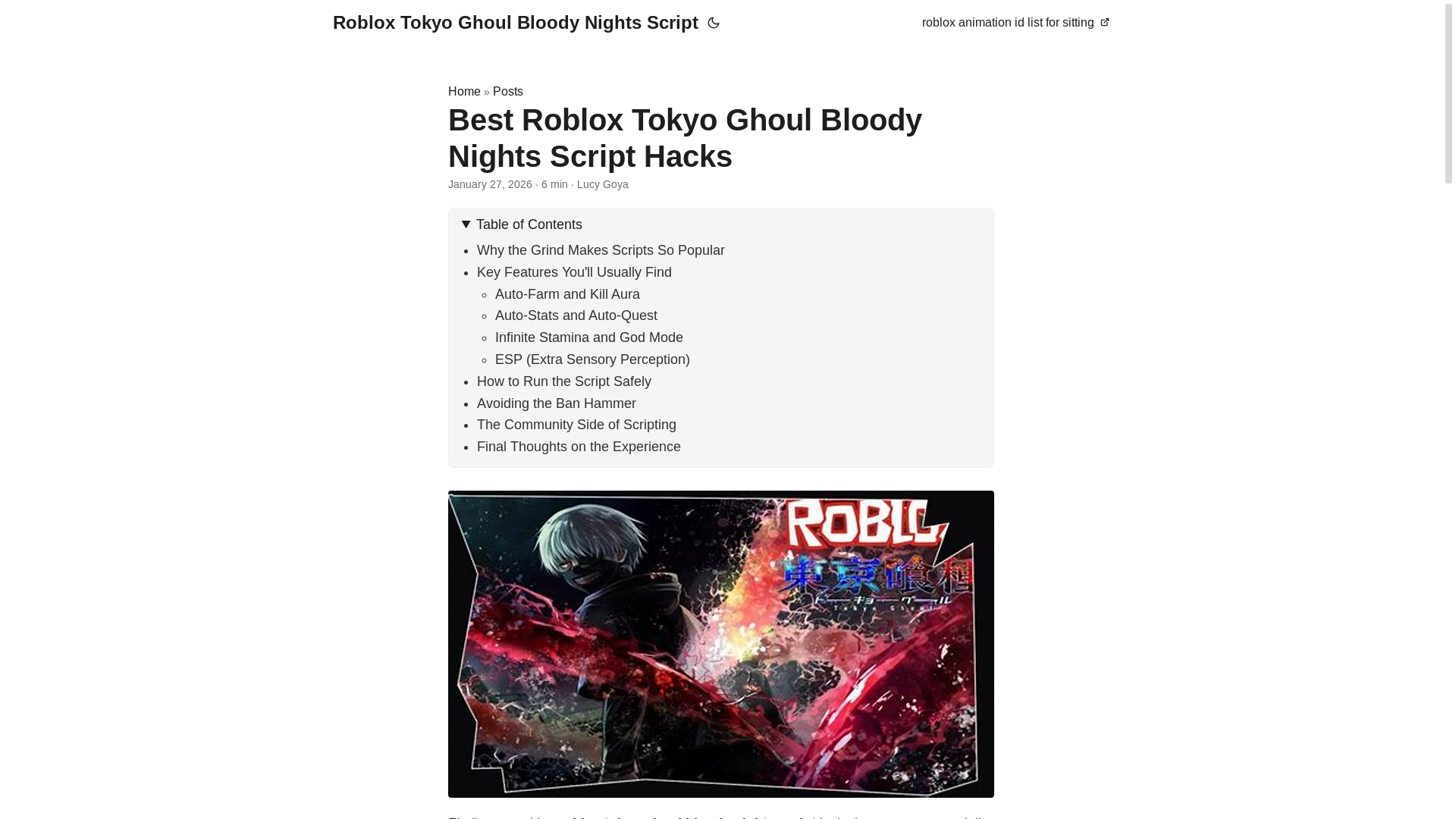 website screenshot of https://roblox-tokyo-ghoul-bloody-nights-script.pages.dev/