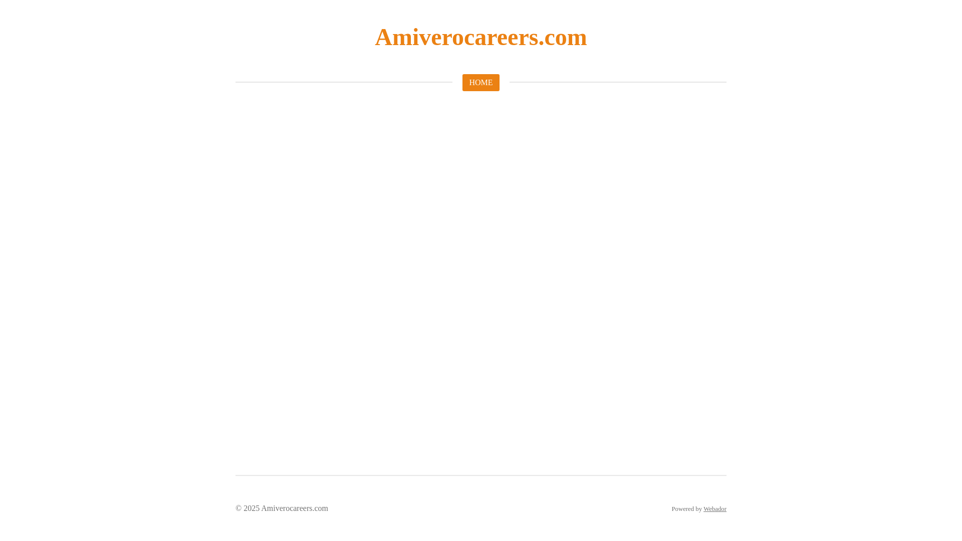 website screenshot of https://amiverocareers.com/