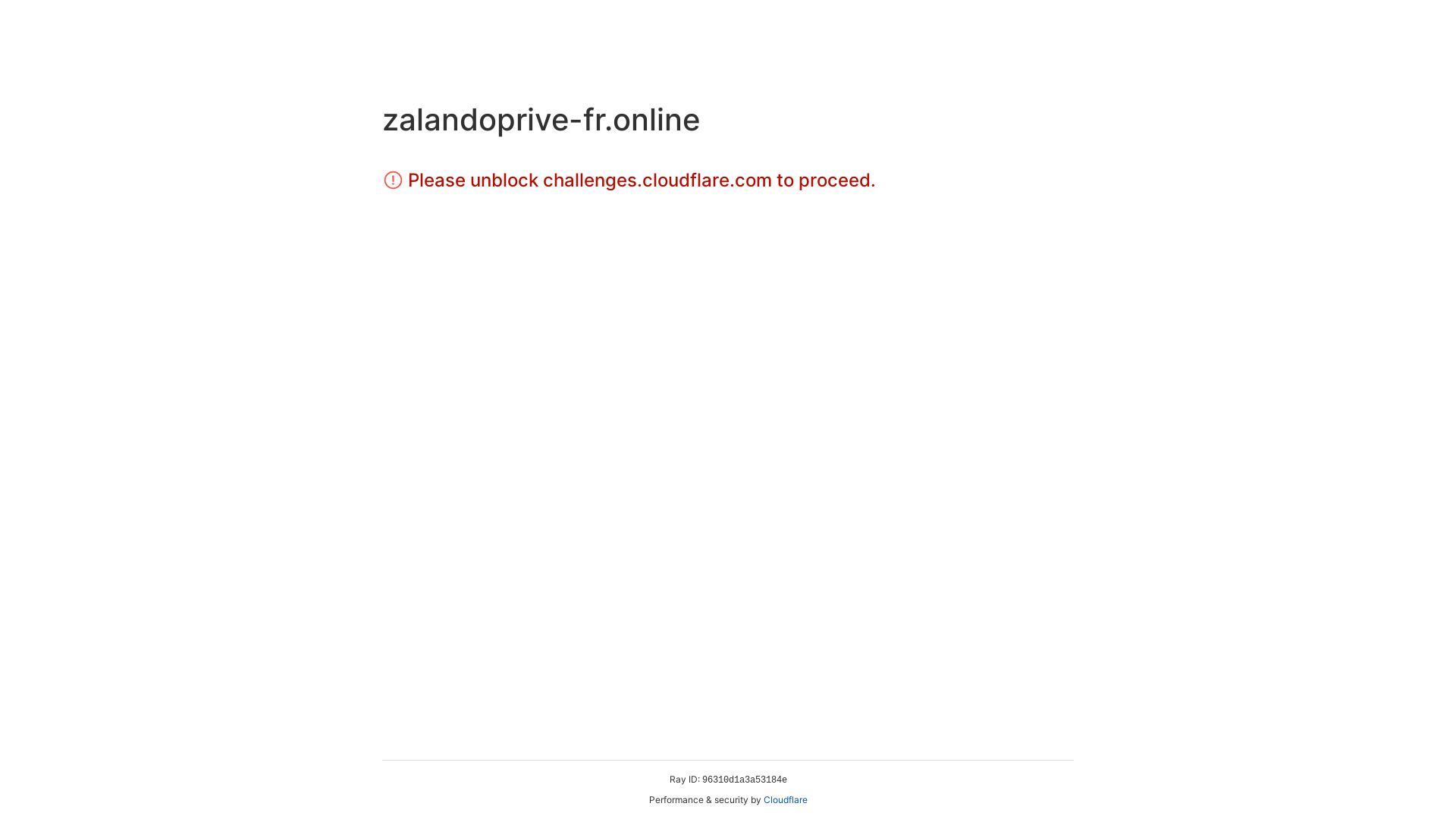 website screenshot of https://zalandoprive-fr.online/
