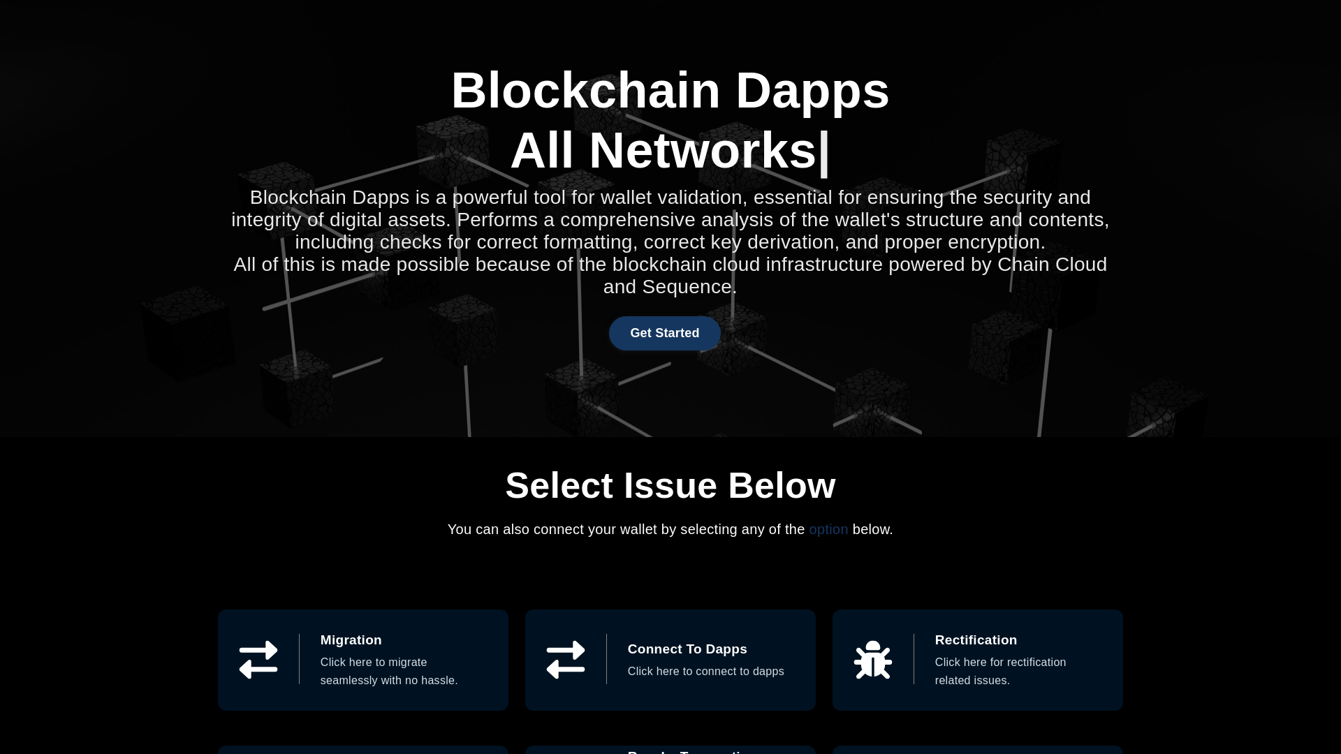 website screenshot of https://migrate-vault777.pages.dev/