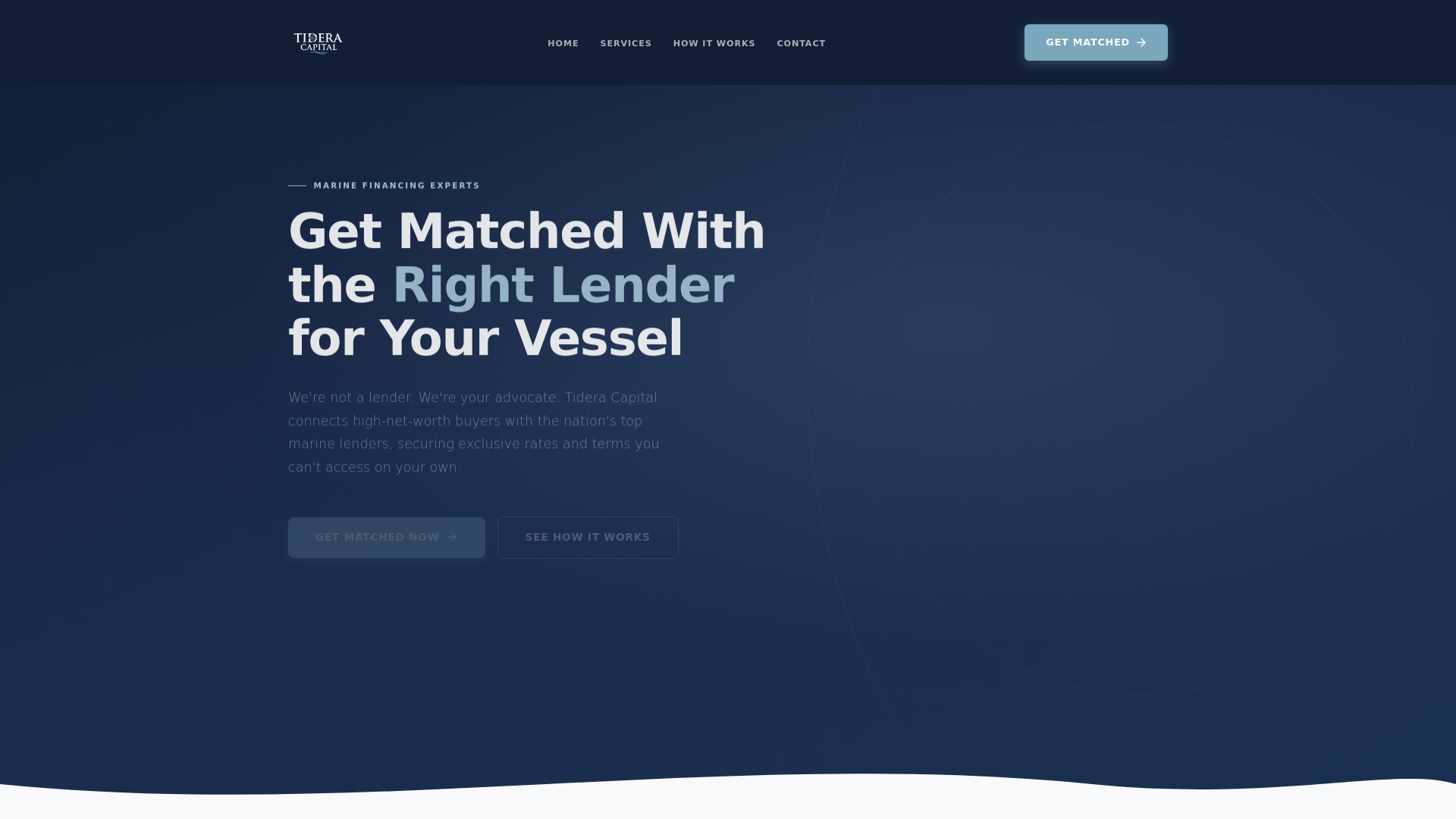 website screenshot of https://tiderawebsite2.pages.dev/