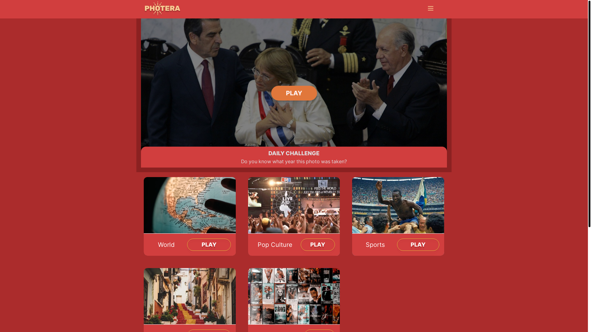 website screenshot of https://photera-app.pages.dev/