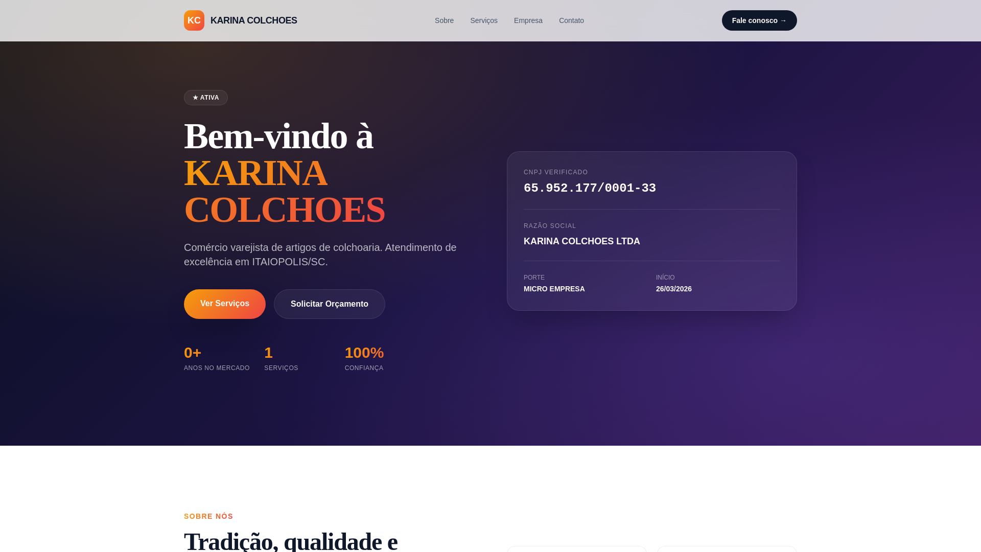 website screenshot of https://karinnvilella.pages.dev/