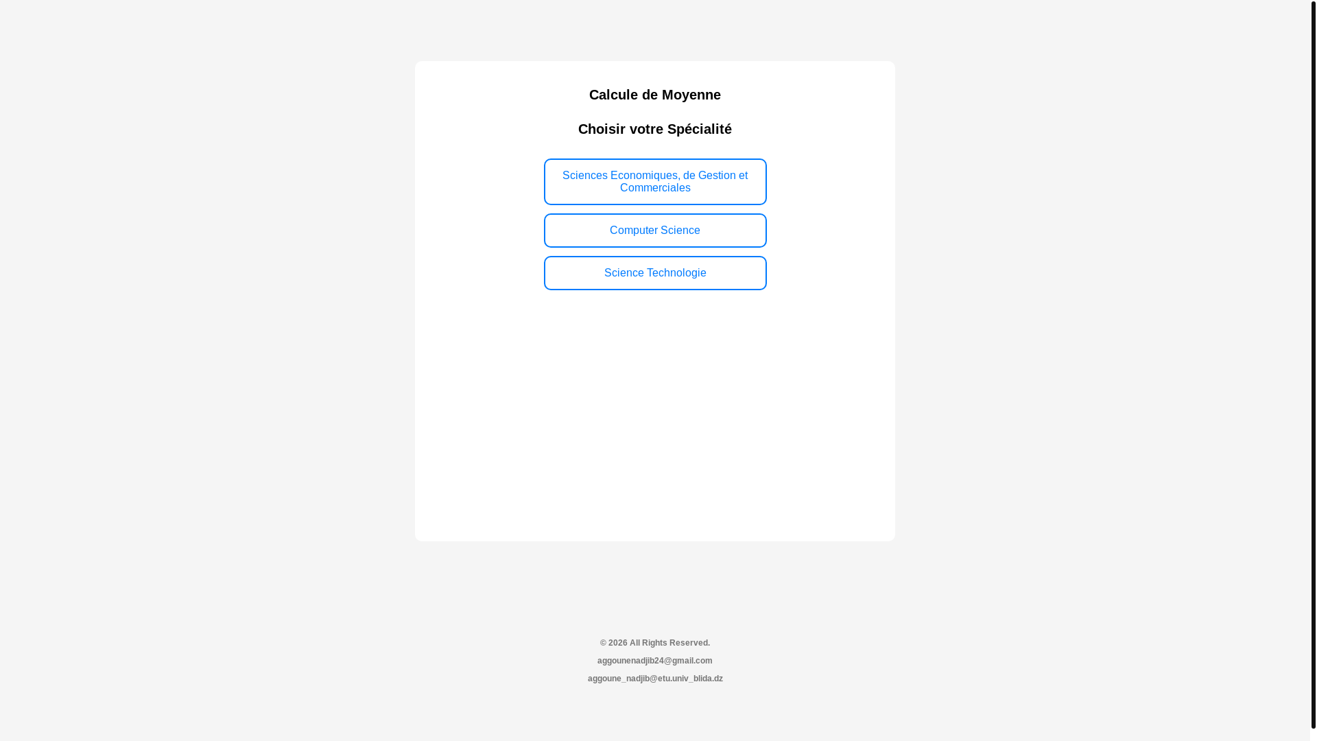 website screenshot of https://uniaveragecalculator.pages.dev/
