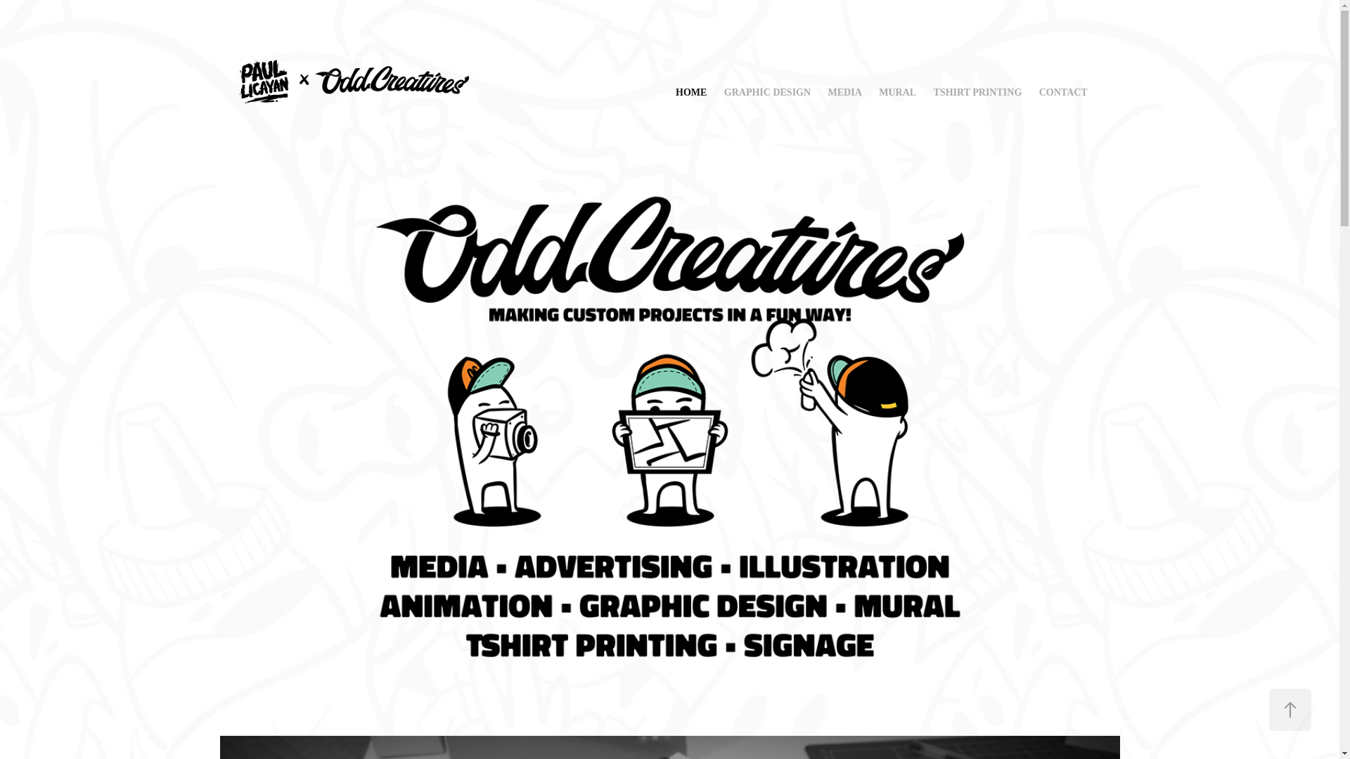 website screenshot of https://oddcreatures.online/