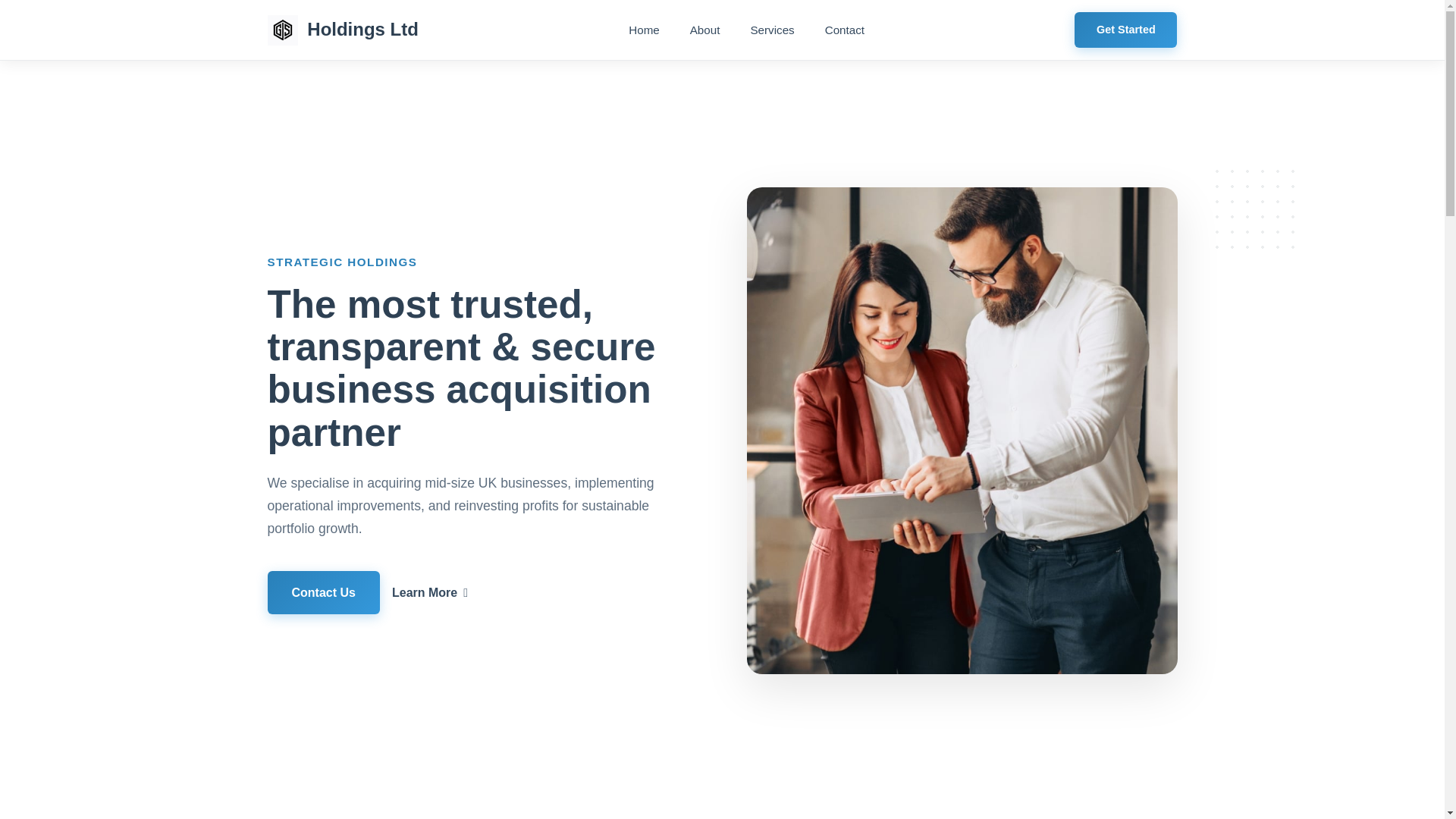 website screenshot of https://website-holding-company.pages.dev/