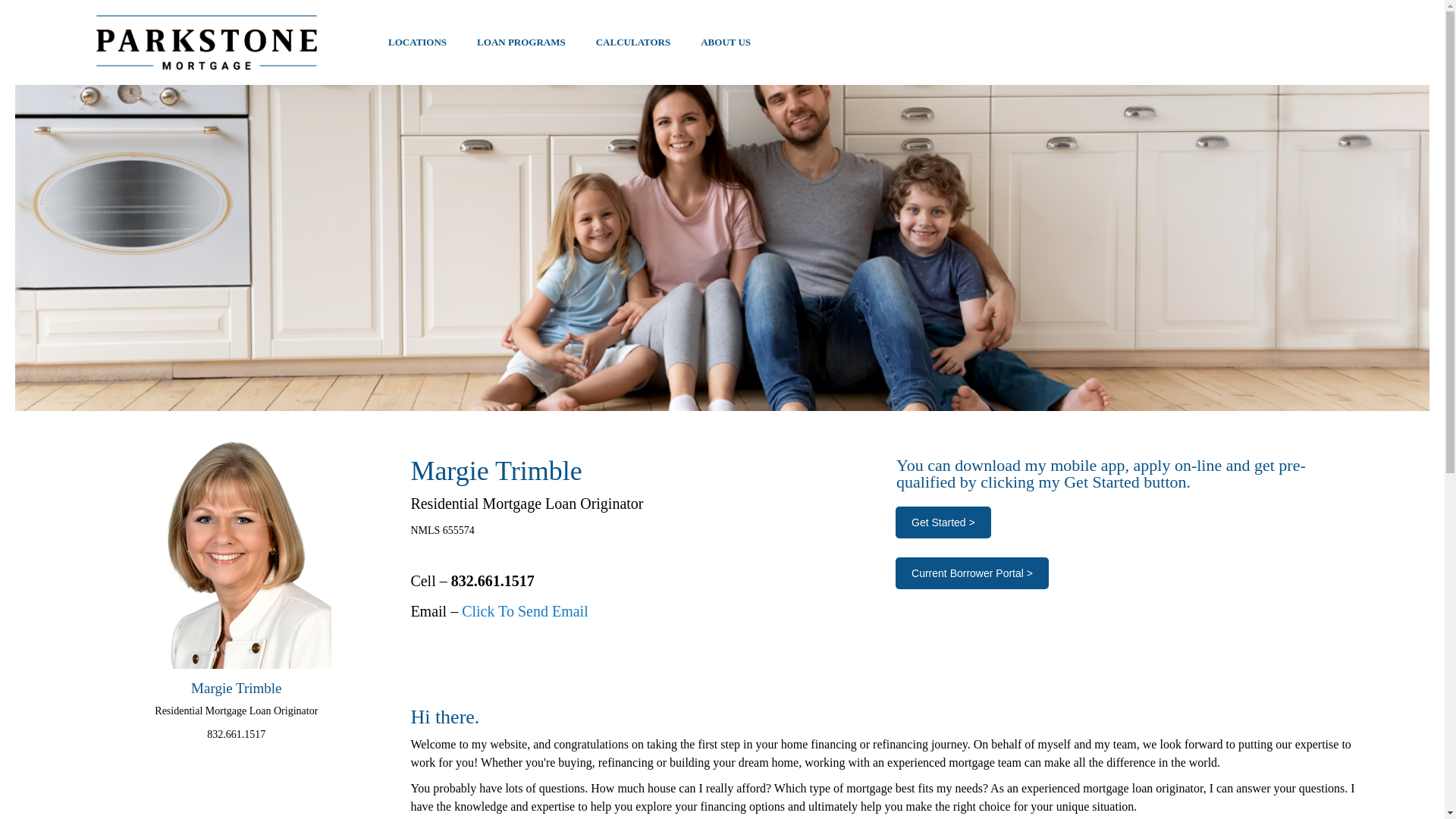 website screenshot of https://applywithmargie.com/