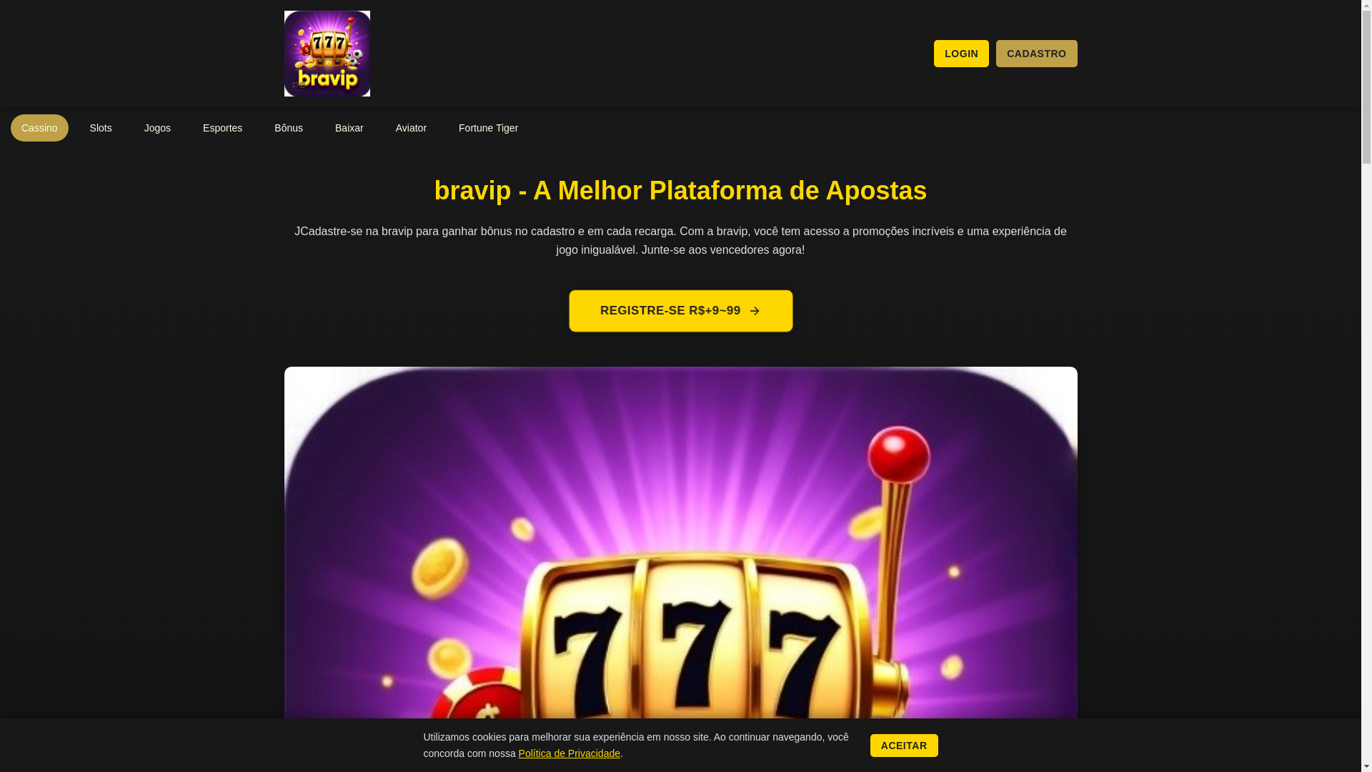 website screenshot of https://bravipin.com/