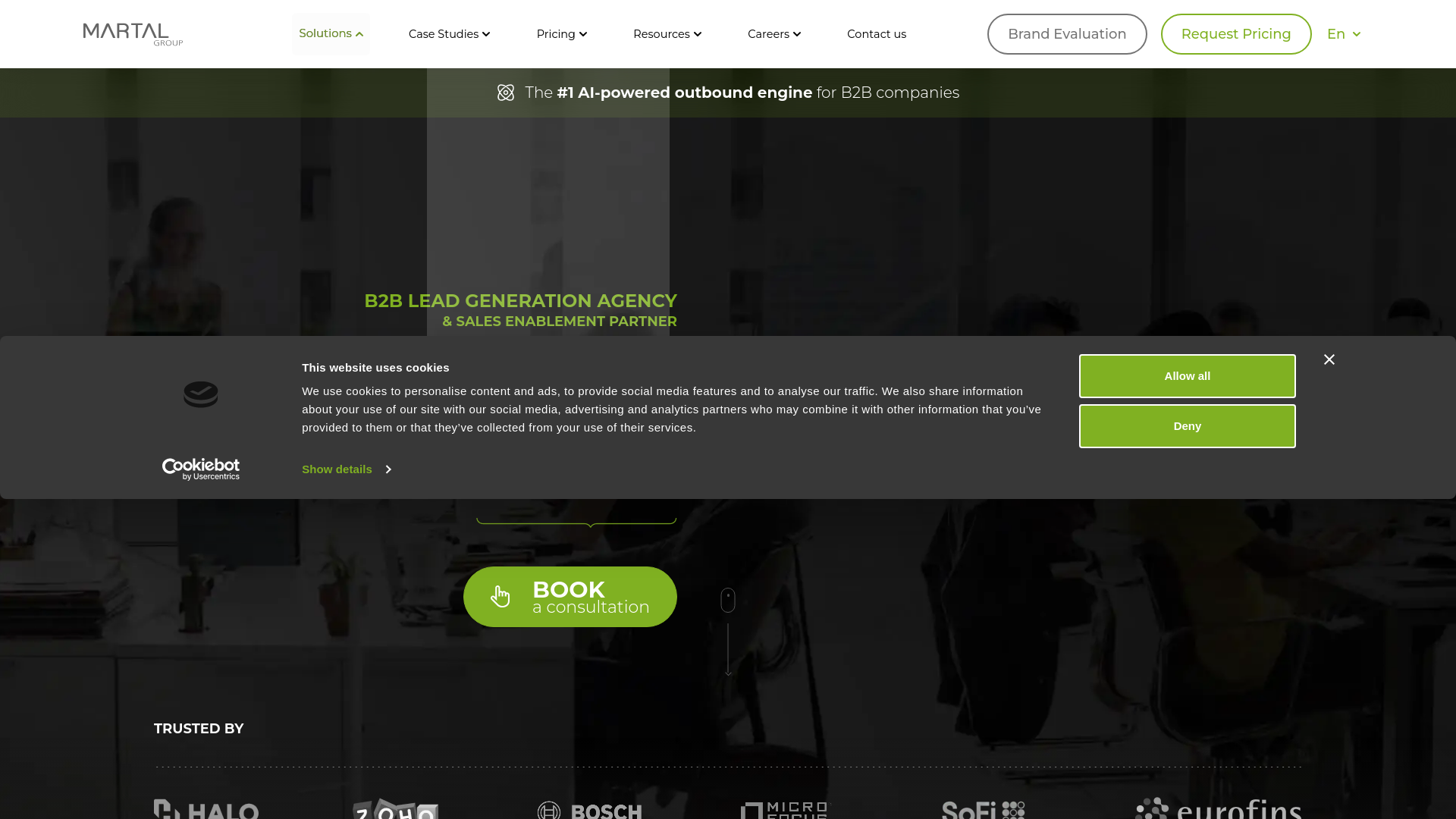 website screenshot of https://at-martal.com/