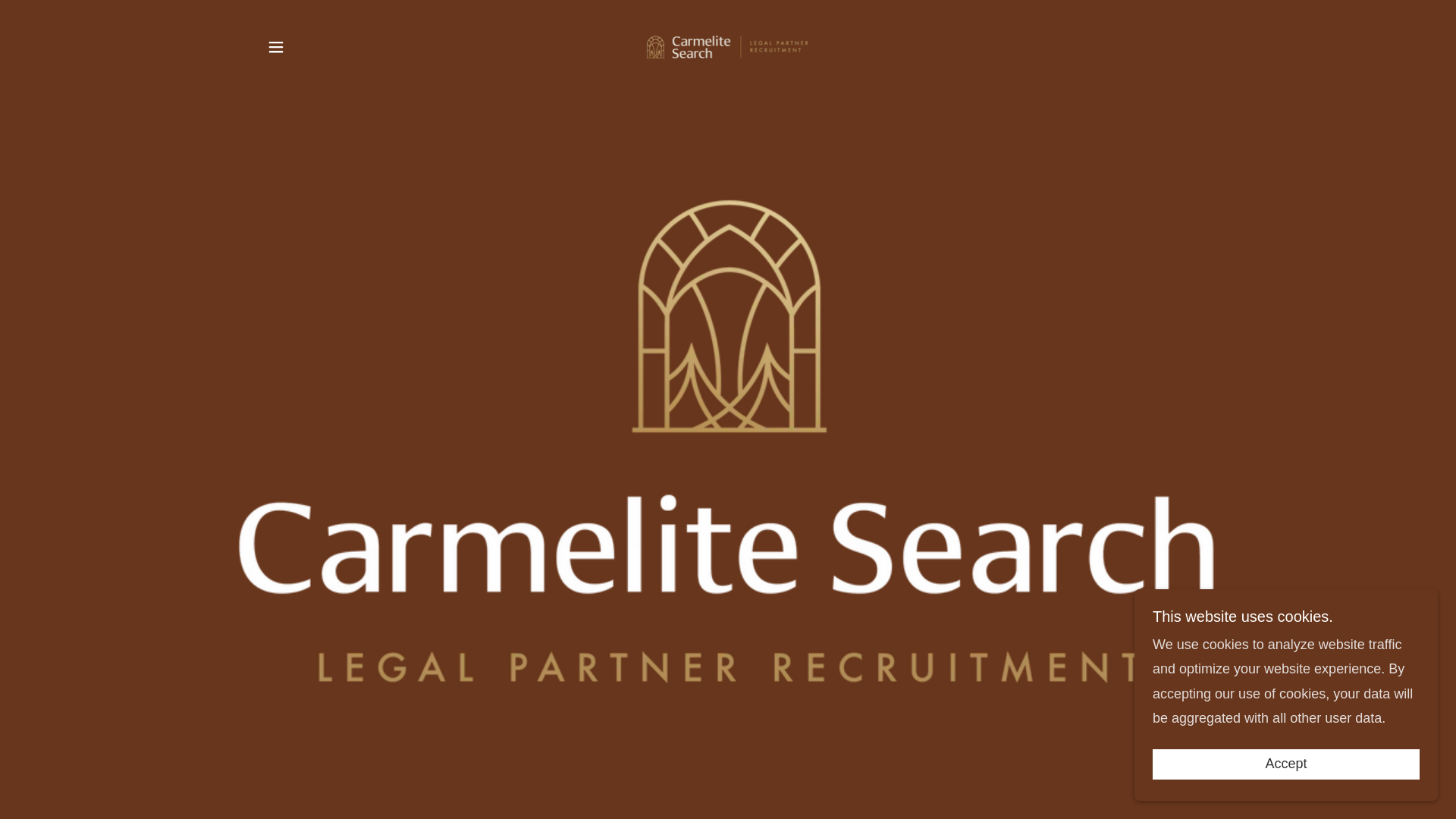 website screenshot of https://carmeliterecruiting.com/