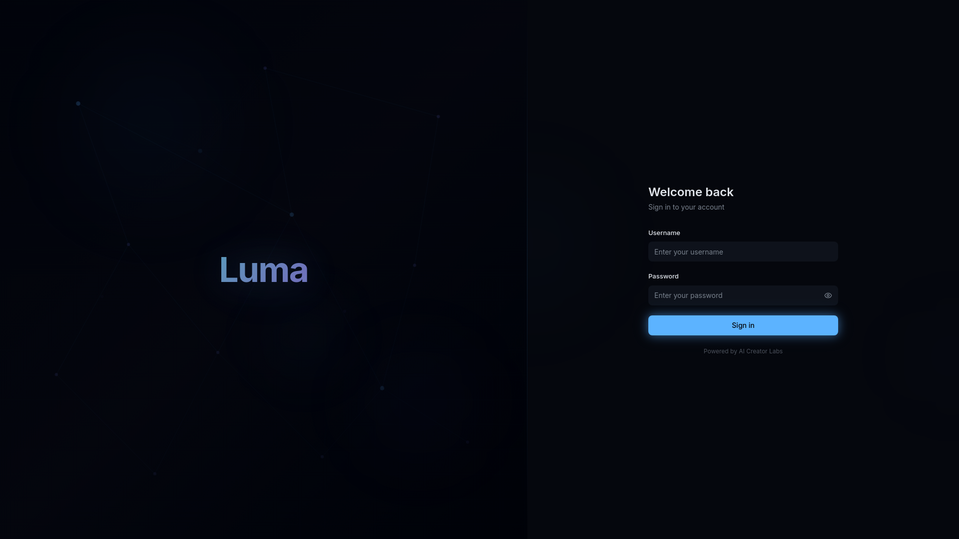 website screenshot of https://luma-dev.pages.dev/